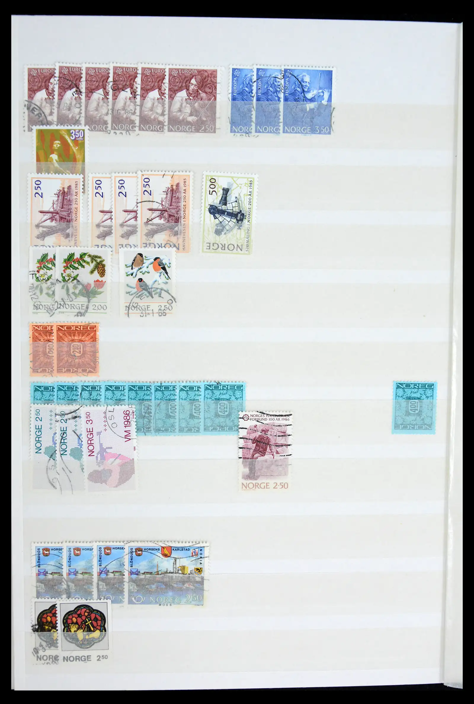 41944 0040 - Stamp collection 41944 Norway 1856-2008.