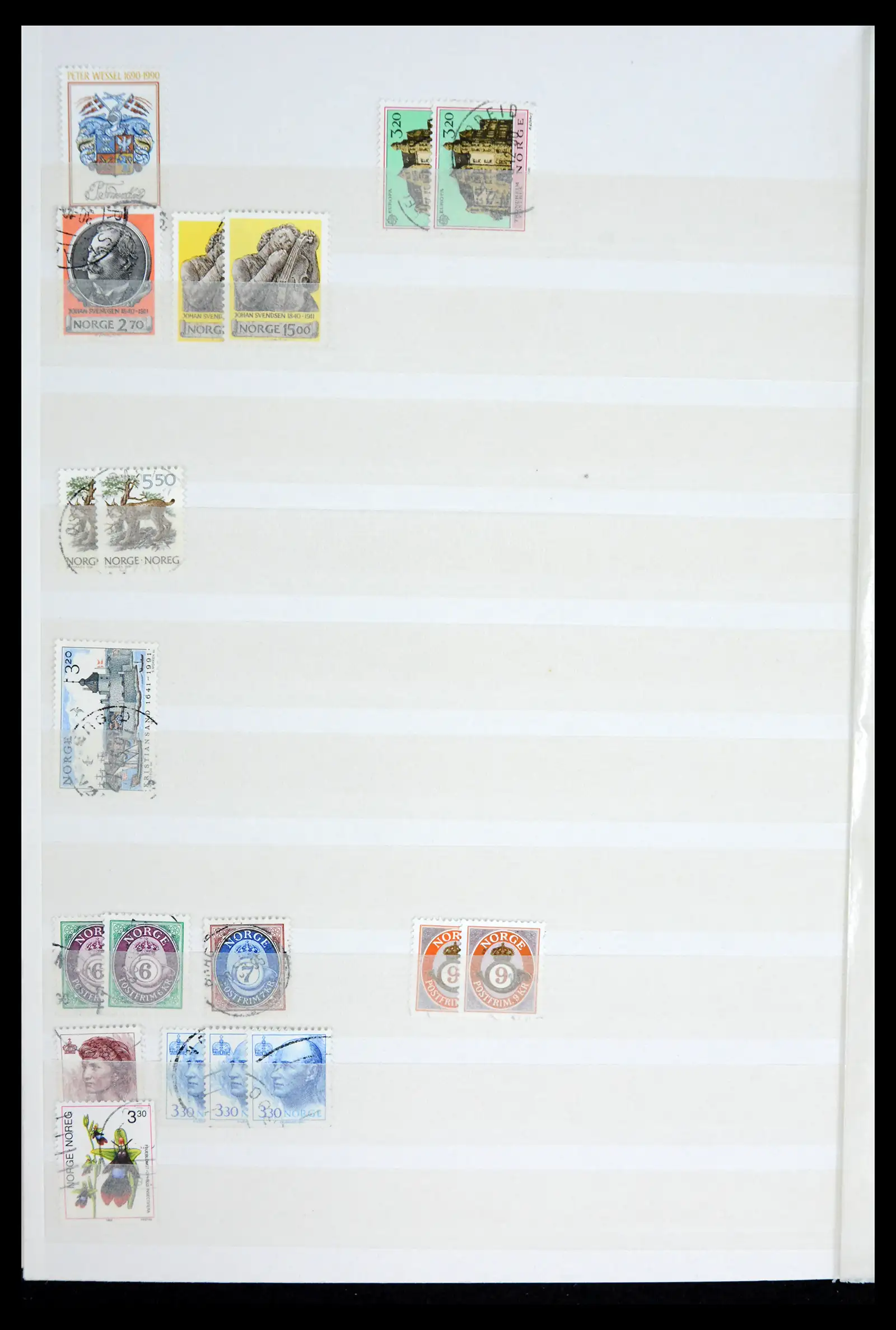 41944 0044 - Stamp collection 41944 Norway 1856-2008.