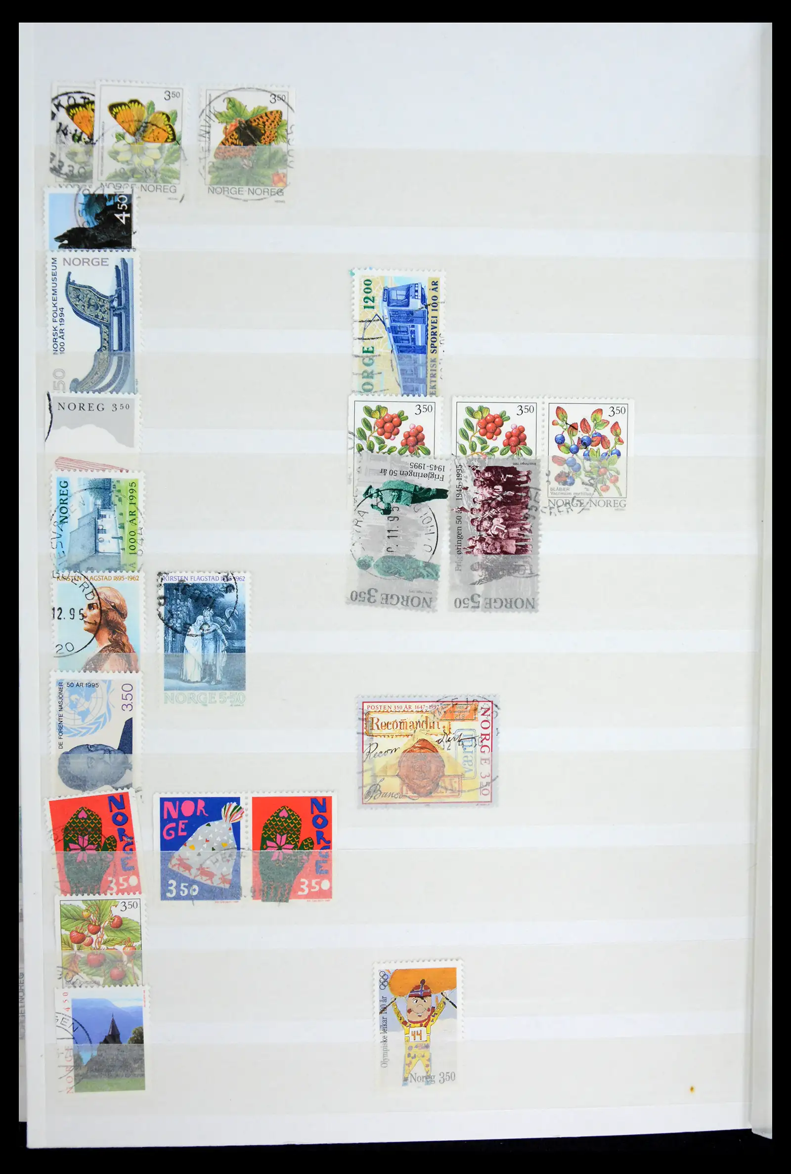 41944 0046 - Stamp collection 41944 Norway 1856-2008.