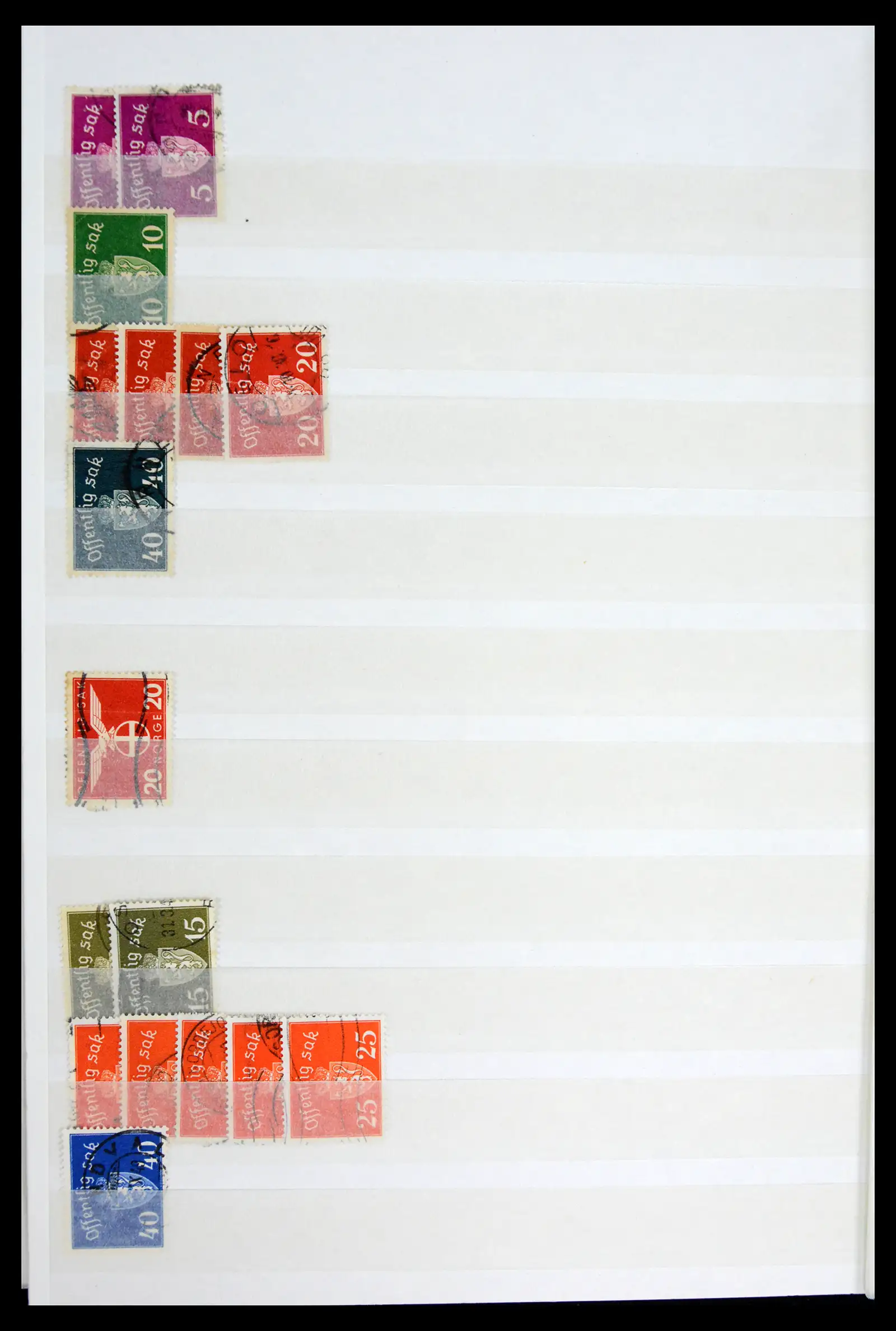 41944 0058 - Stamp collection 41944 Norway 1856-2008.