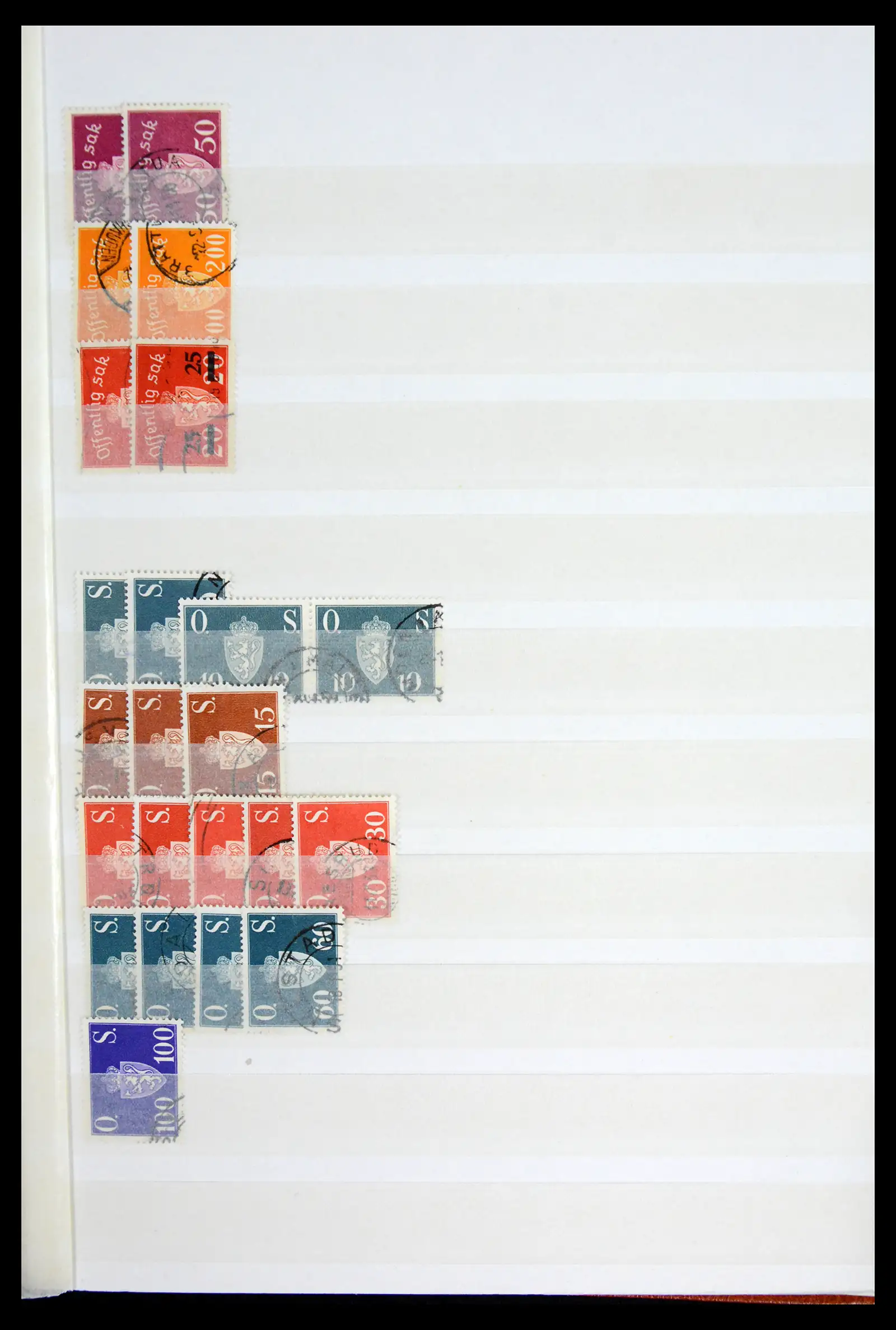 41944 0059 - Stamp collection 41944 Norway 1856-2008.