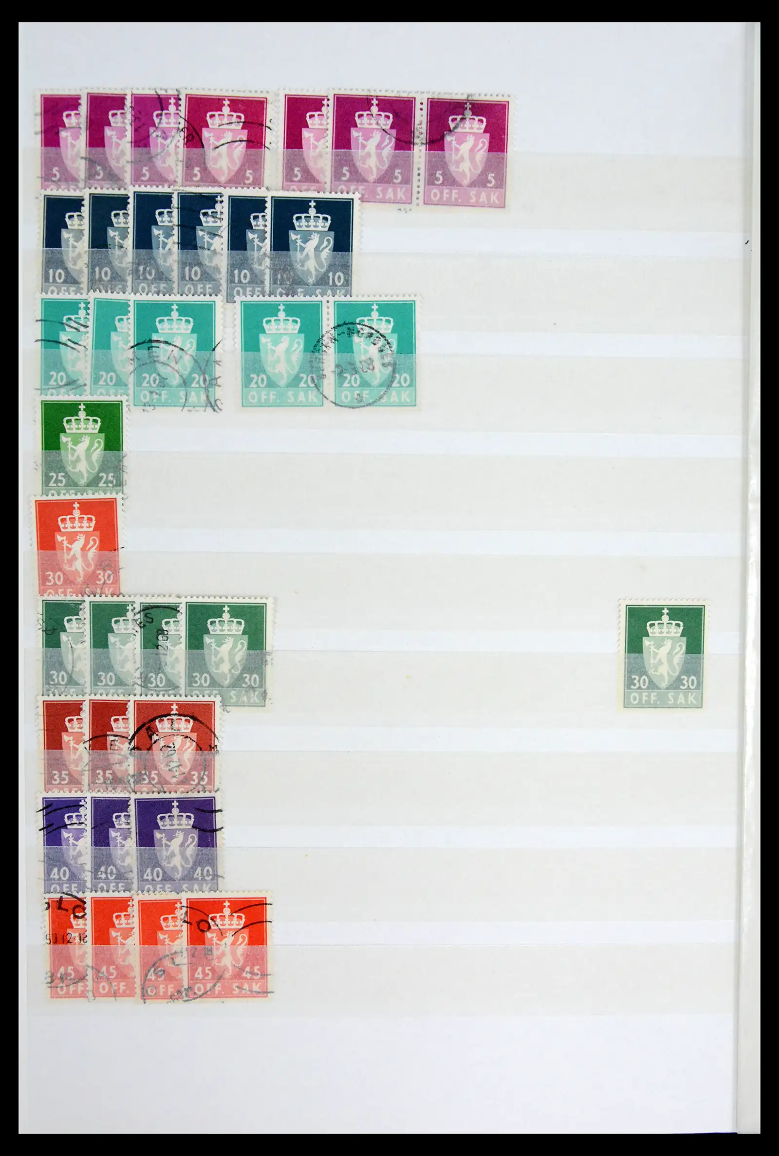 41944 0060 - Stamp collection 41944 Norway 1856-2008.