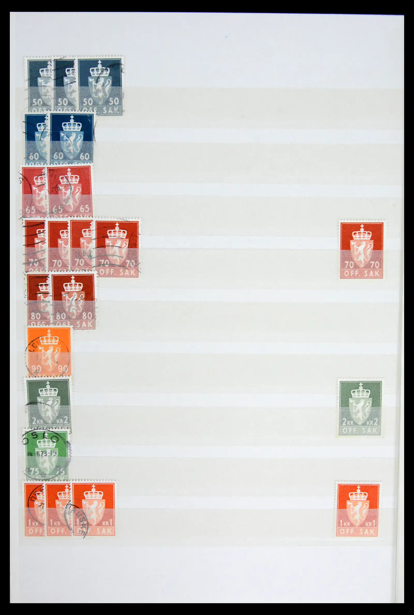 41944 0062 - Stamp collection 41944 Norway 1856-2008.