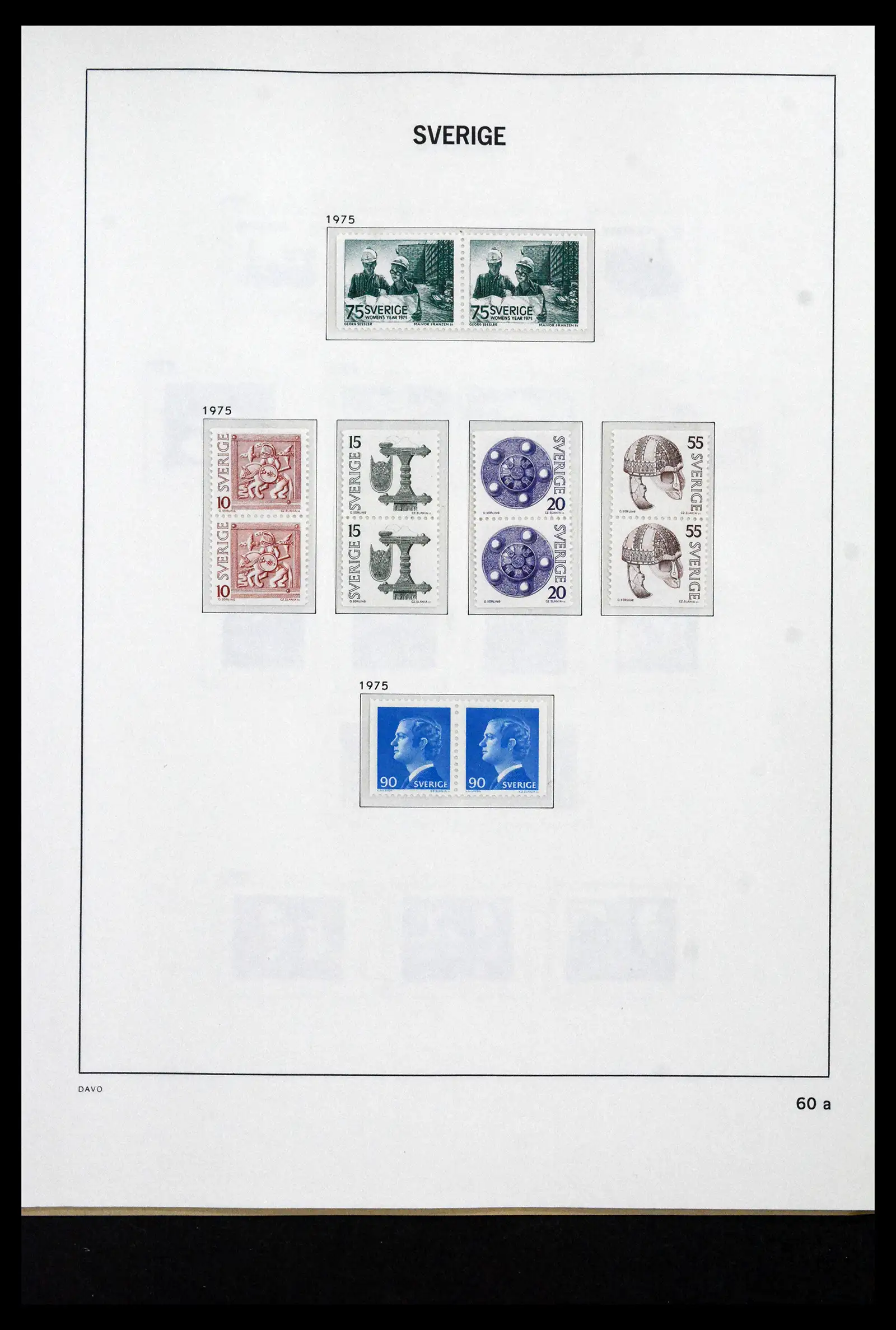 41946 0098 - Stamp collection 41946 Sweden 1855-1985.