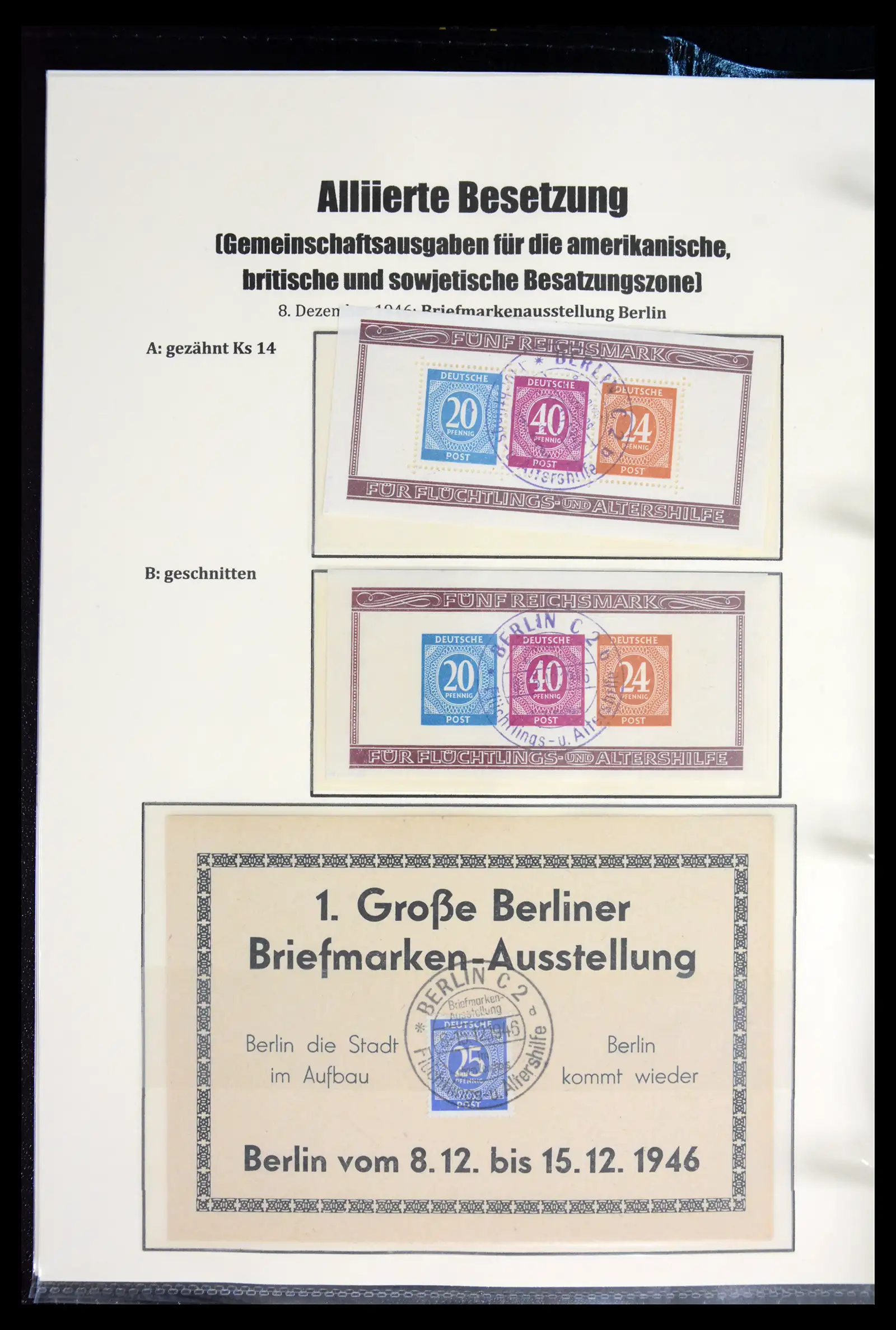 41968 0004 - Stamp collection 41968 German Zones 1945-1949.