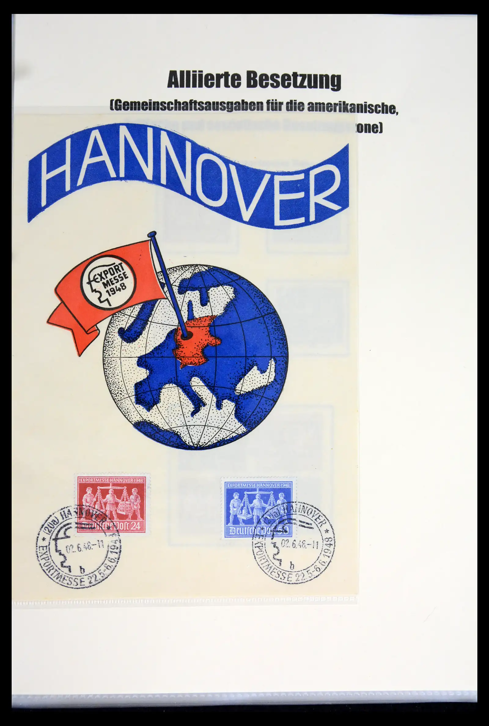 41968 0012 - Stamp collection 41968 German Zones 1945-1949.