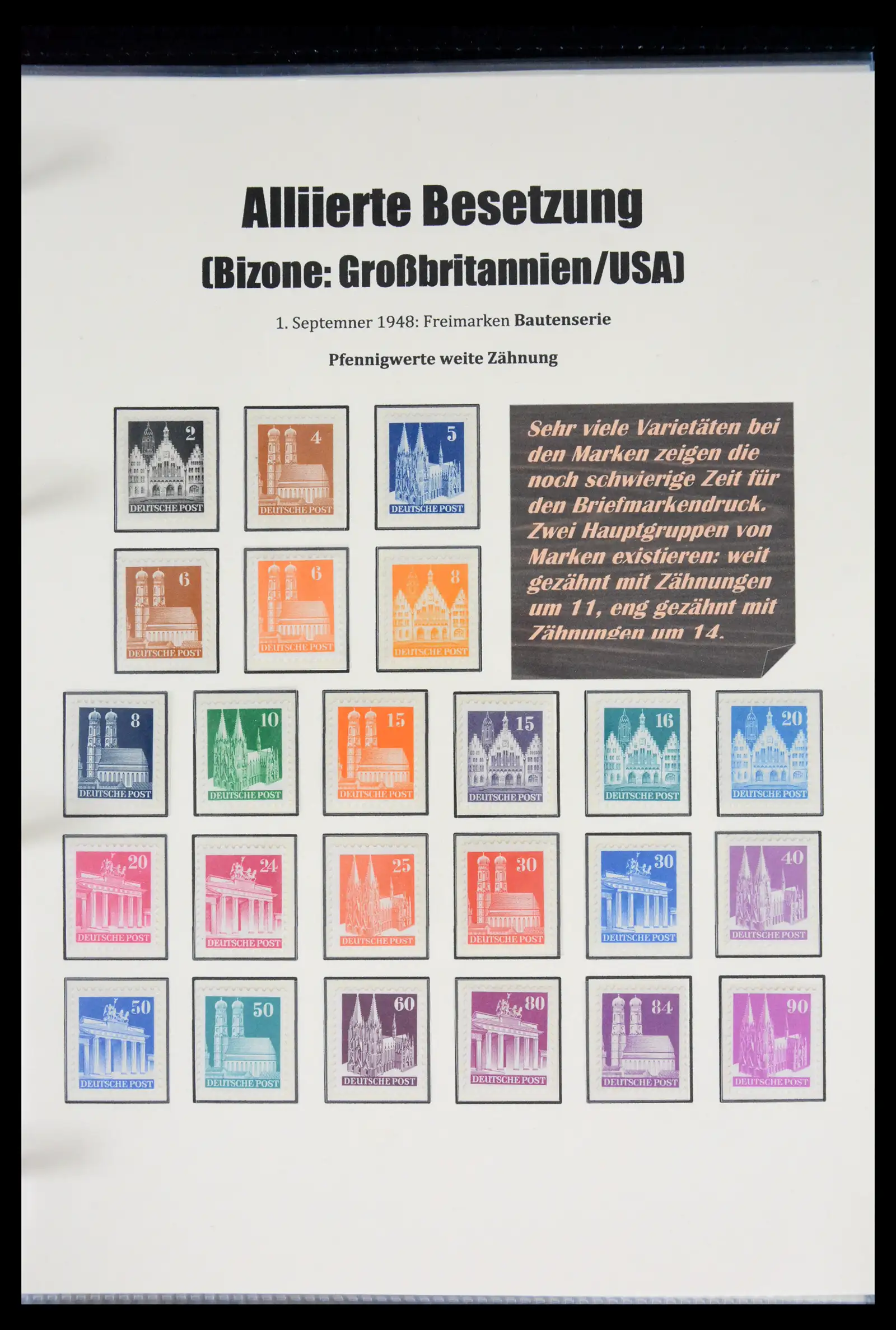 41968 0061 - Stamp collection 41968 German Zones 1945-1949.
