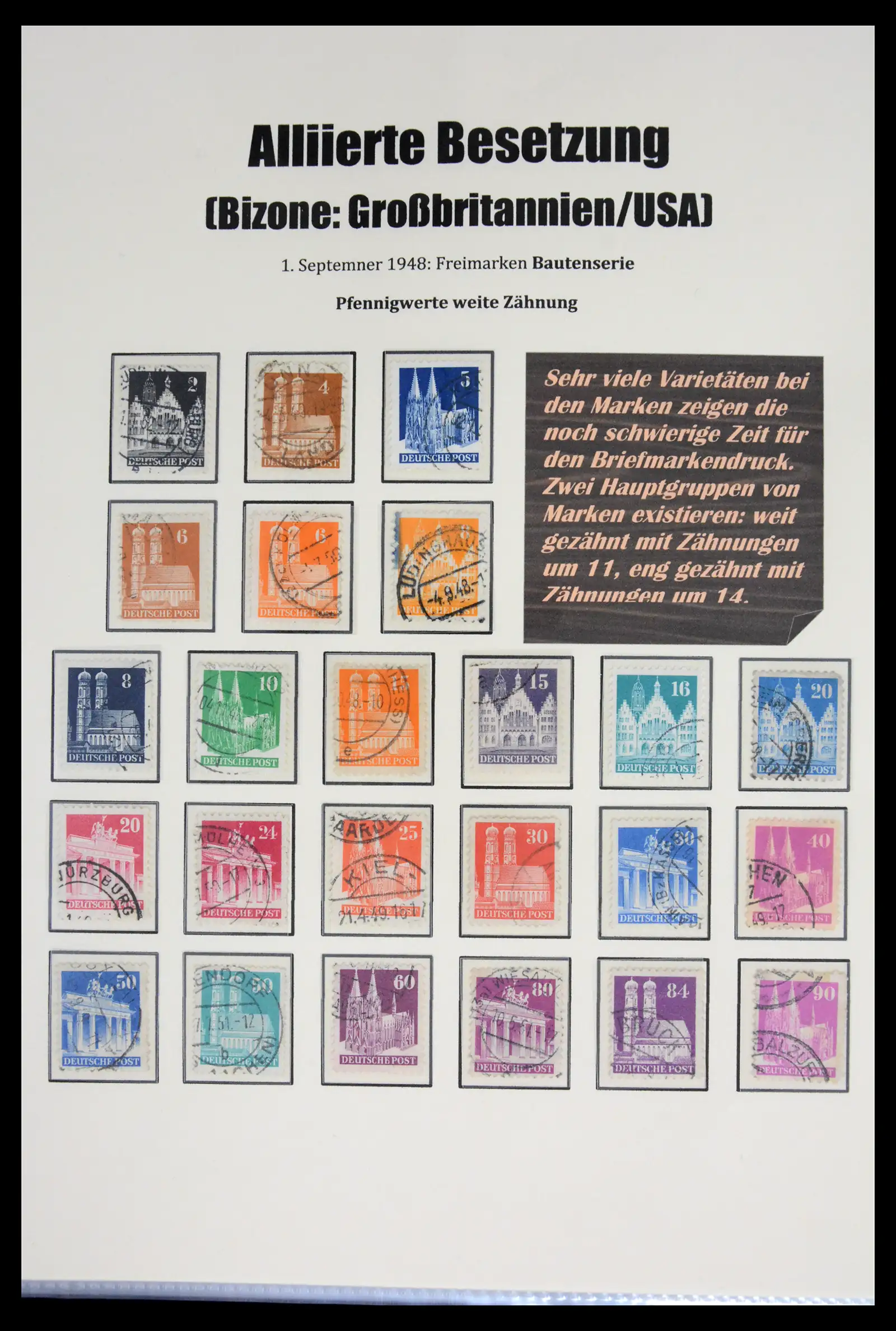 41968 0062 - Stamp collection 41968 German Zones 1945-1949.
