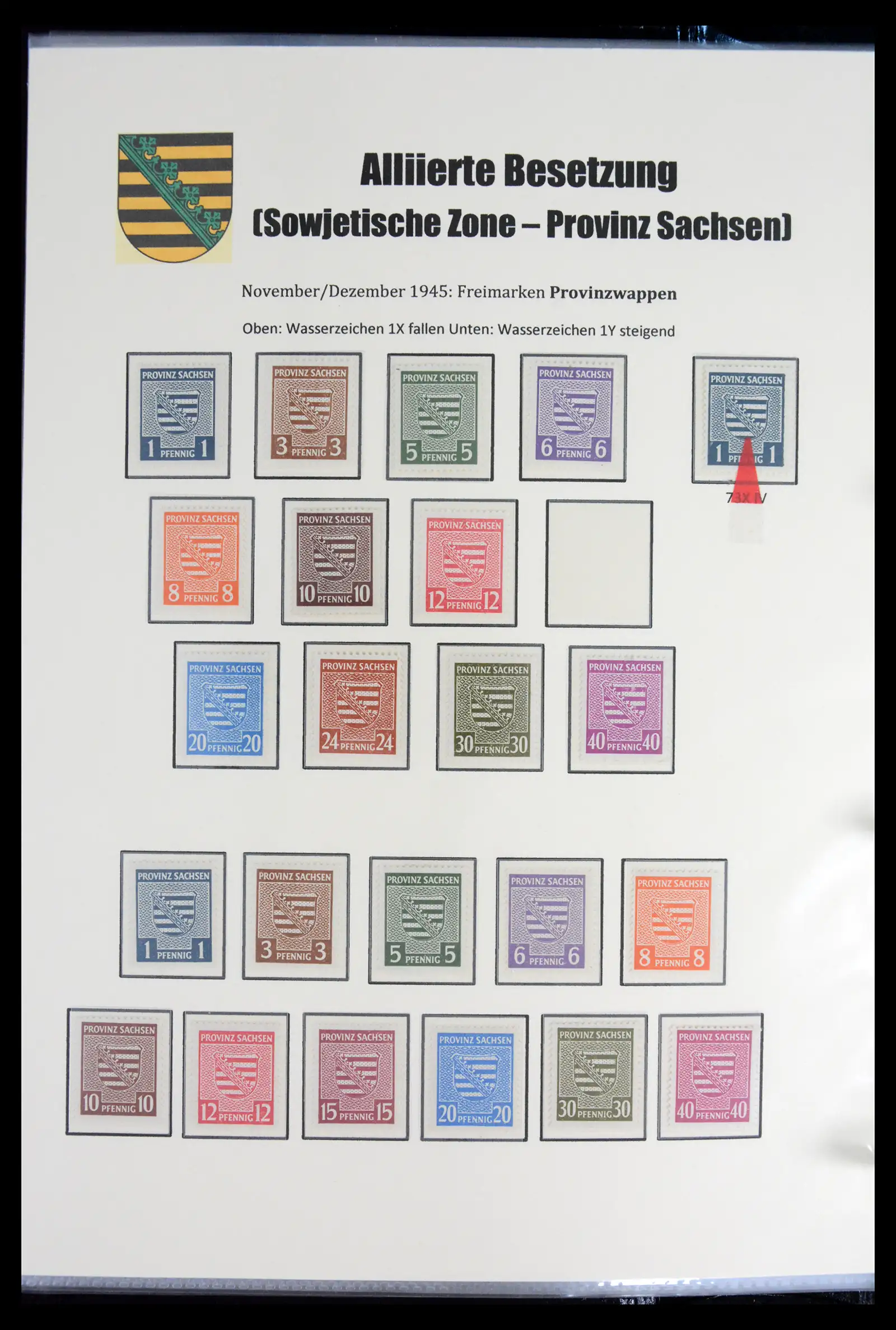 41968 0086 - Stamp collection 41968 German Zones 1945-1949.