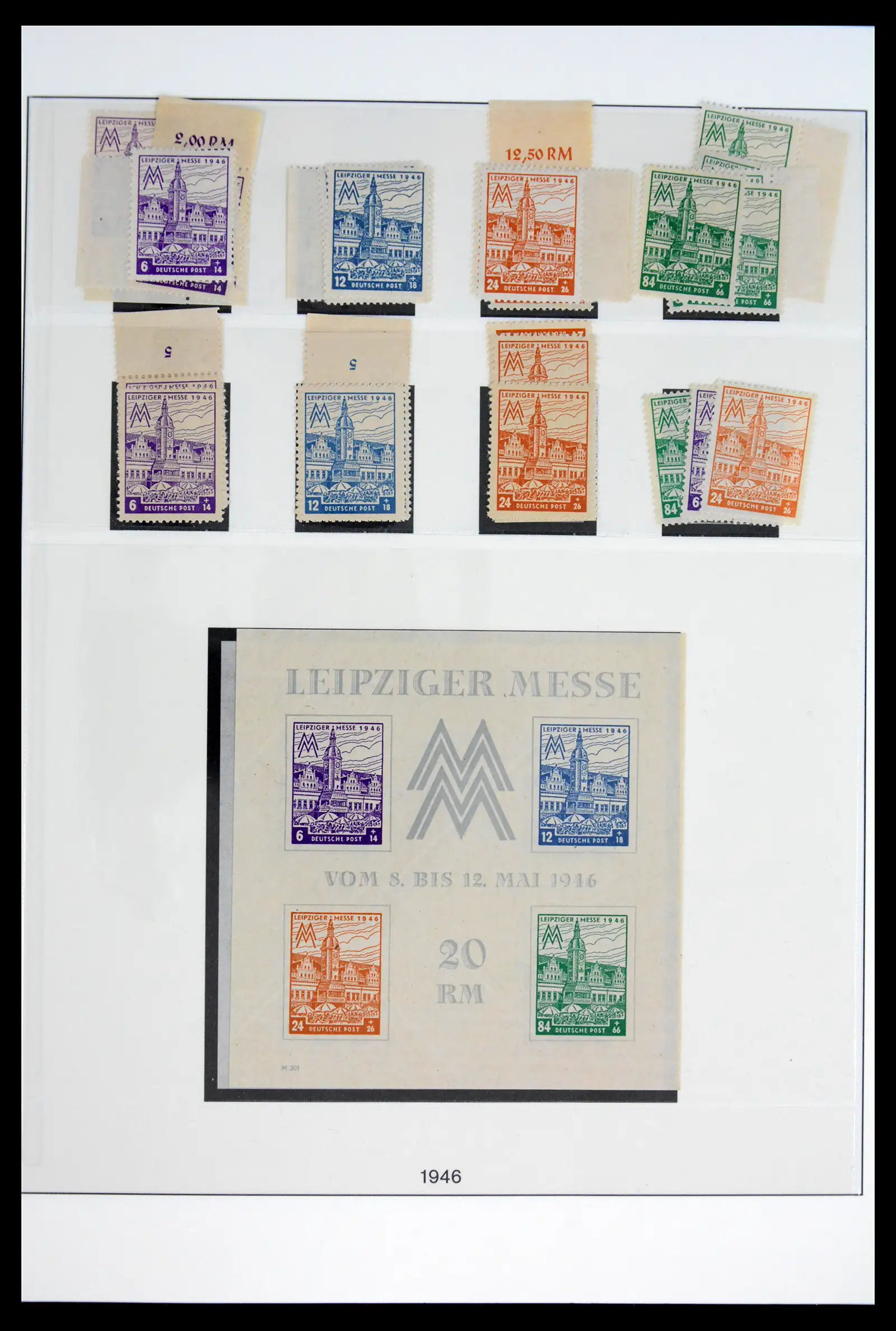 41969 0013 - Stamp collection 41969 Germany Sovjet Zone specialised 1945-1949.