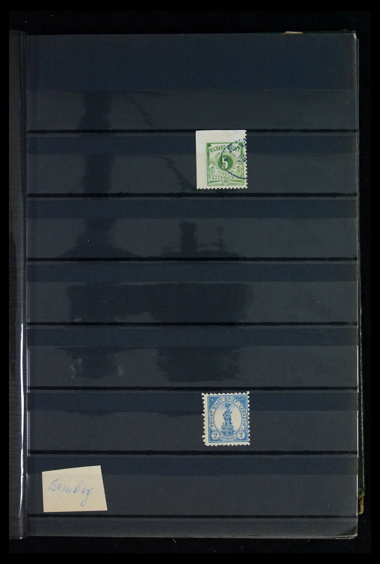 41971 0003 - Stamp collection 41971 Germany local post 1890-1900.