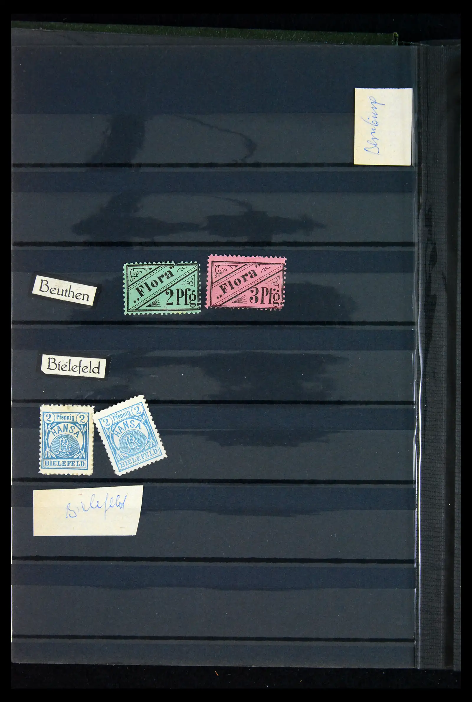 41971 0005 - Stamp collection 41971 Germany local post 1890-1900.