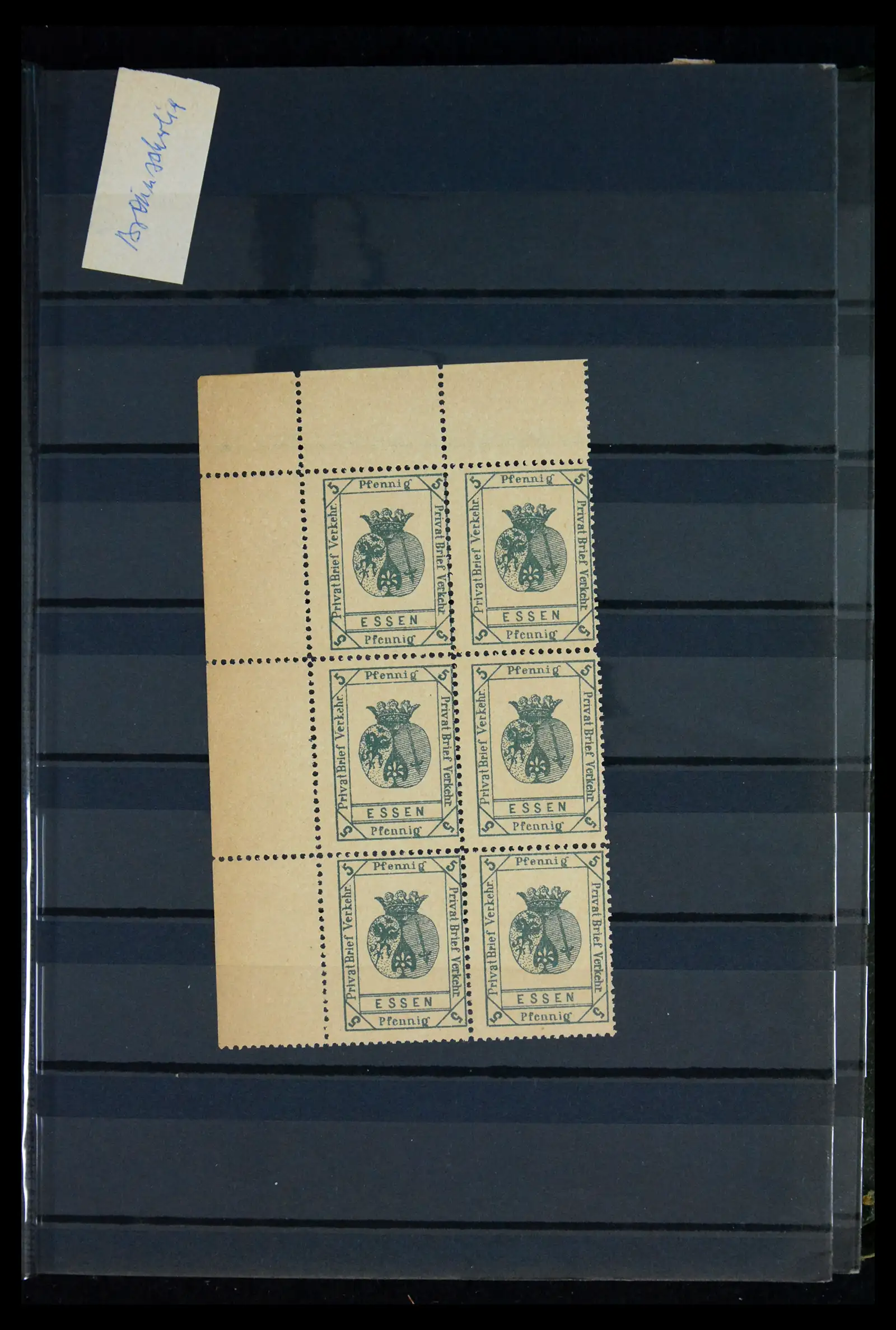 41971 0009 - Stamp collection 41971 Germany local post 1890-1900.