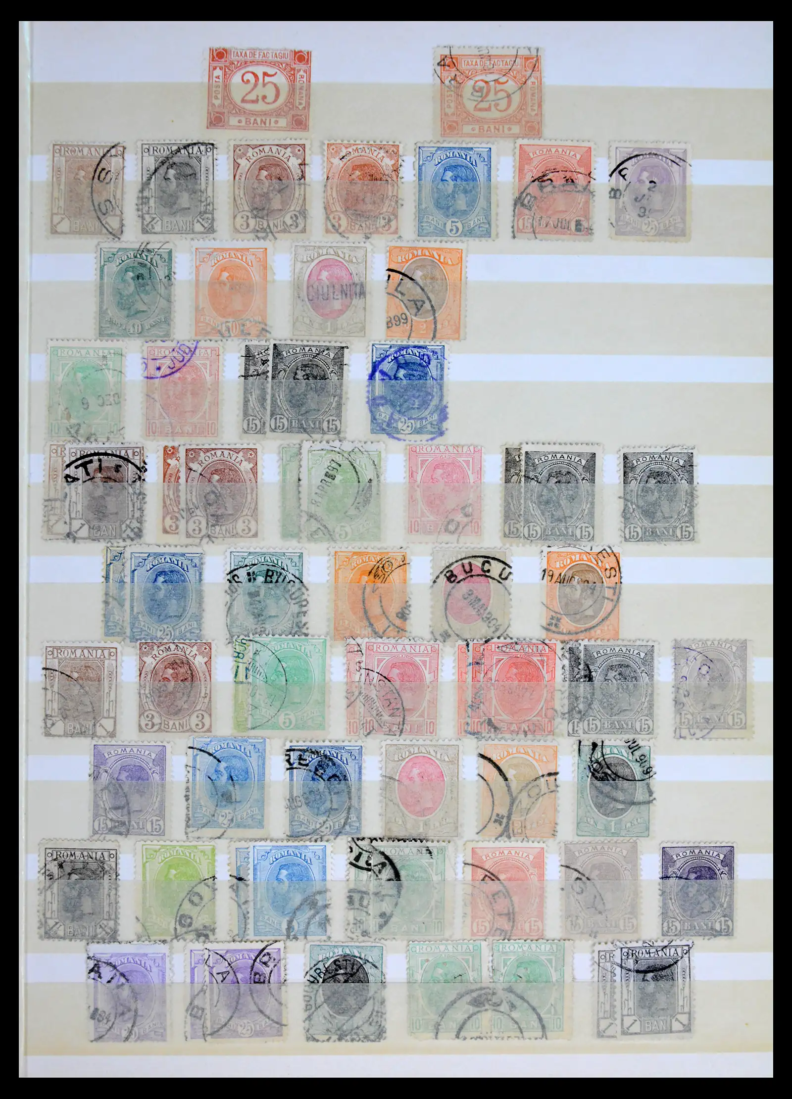 41973 0003 - Postzegelverzameling 41973 Roemenië 1858-1959.
