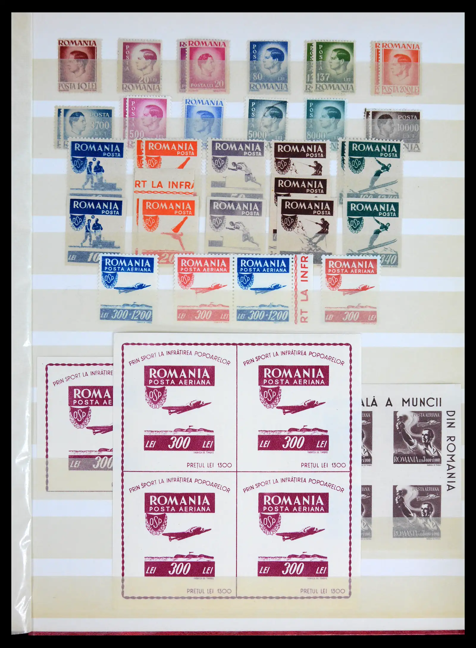 41973 0027 - Postzegelverzameling 41973 Roemenië 1858-1959.