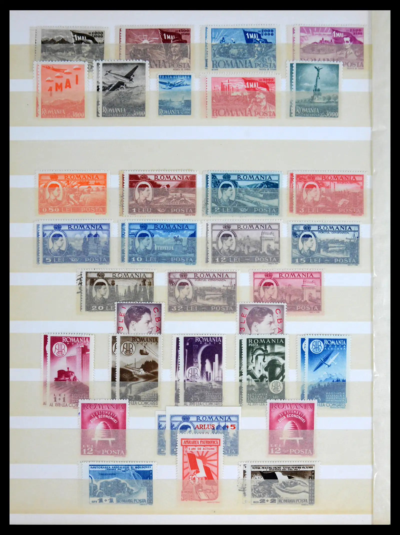 41973 0030 - Postzegelverzameling 41973 Roemenië 1858-1959.