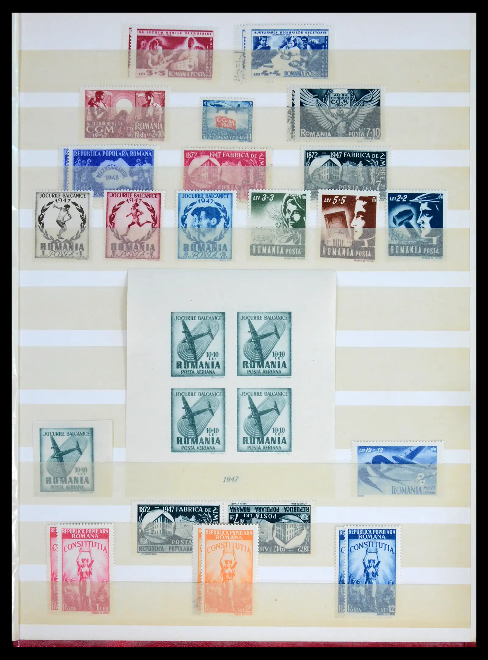 41973 0031 - Postzegelverzameling 41973 Roemenië 1858-1959.