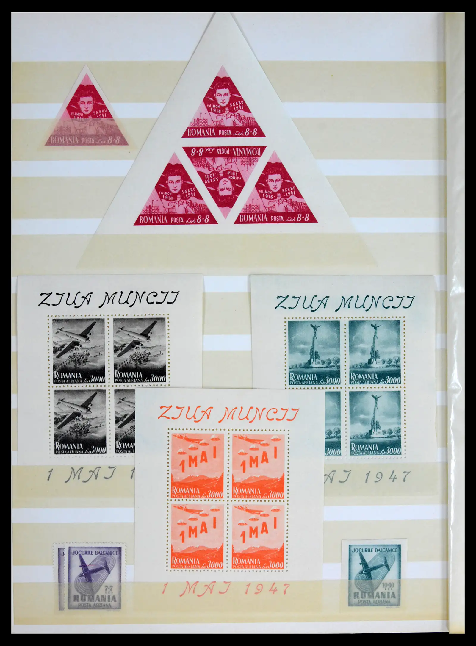 41973 0032 - Postzegelverzameling 41973 Roemenië 1858-1959.