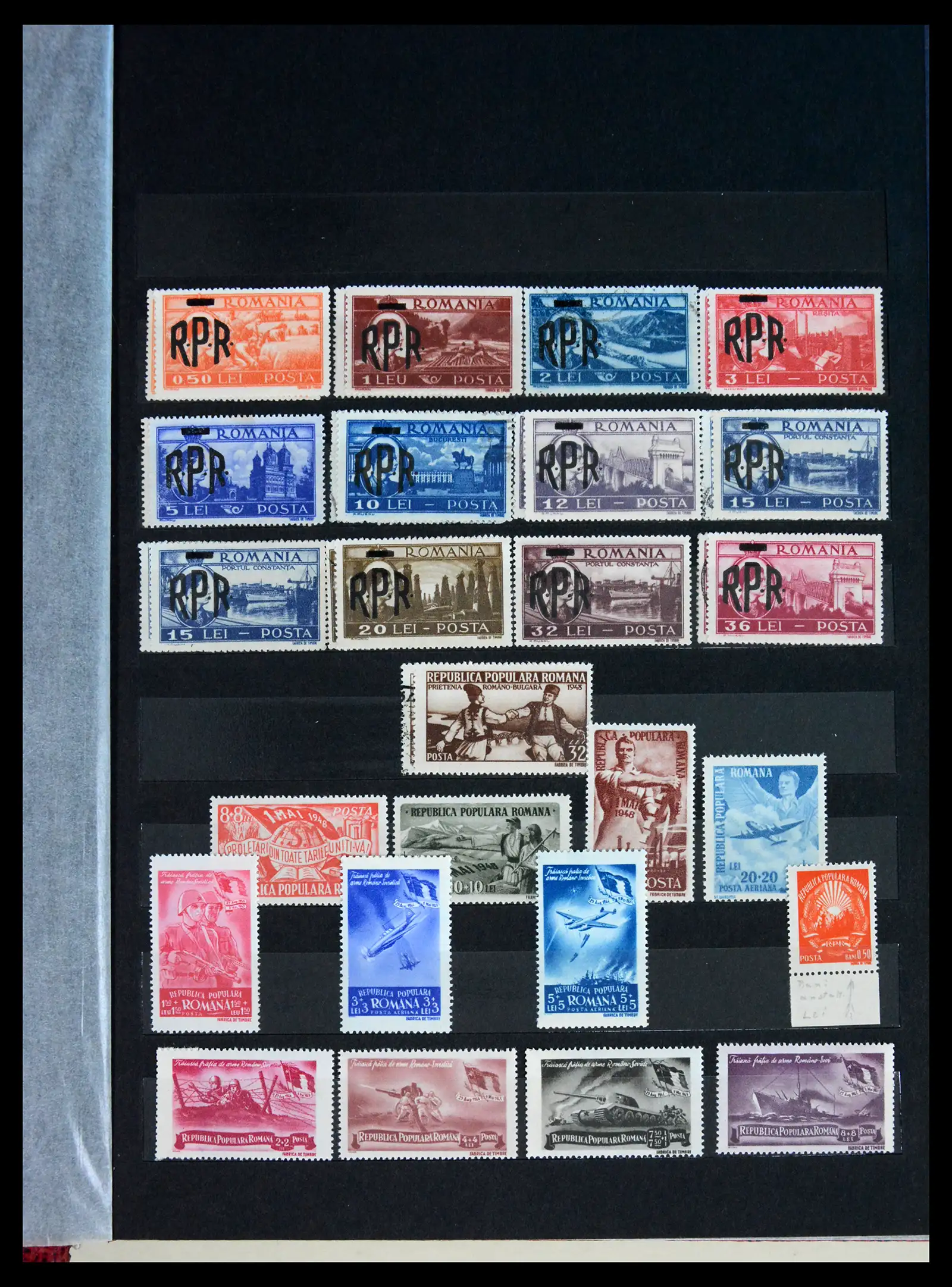41973 0033 - Postzegelverzameling 41973 Roemenië 1858-1959.