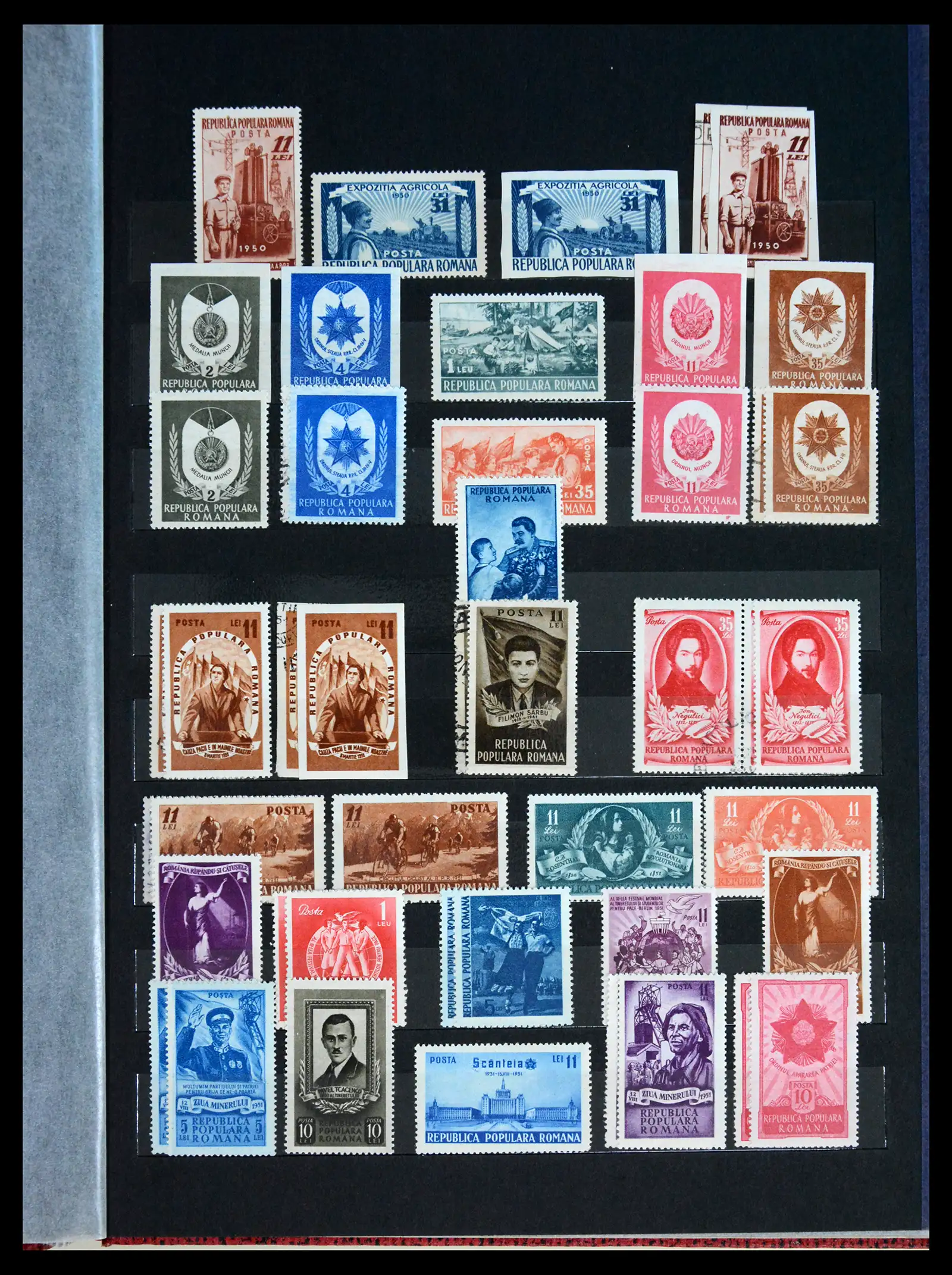 41973 0039 - Postzegelverzameling 41973 Roemenië 1858-1959.