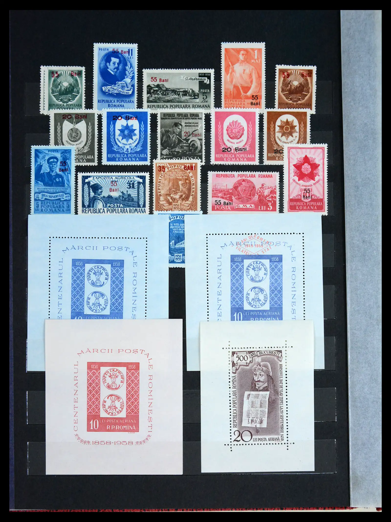 41973 0042 - Postzegelverzameling 41973 Roemenië 1858-1959.