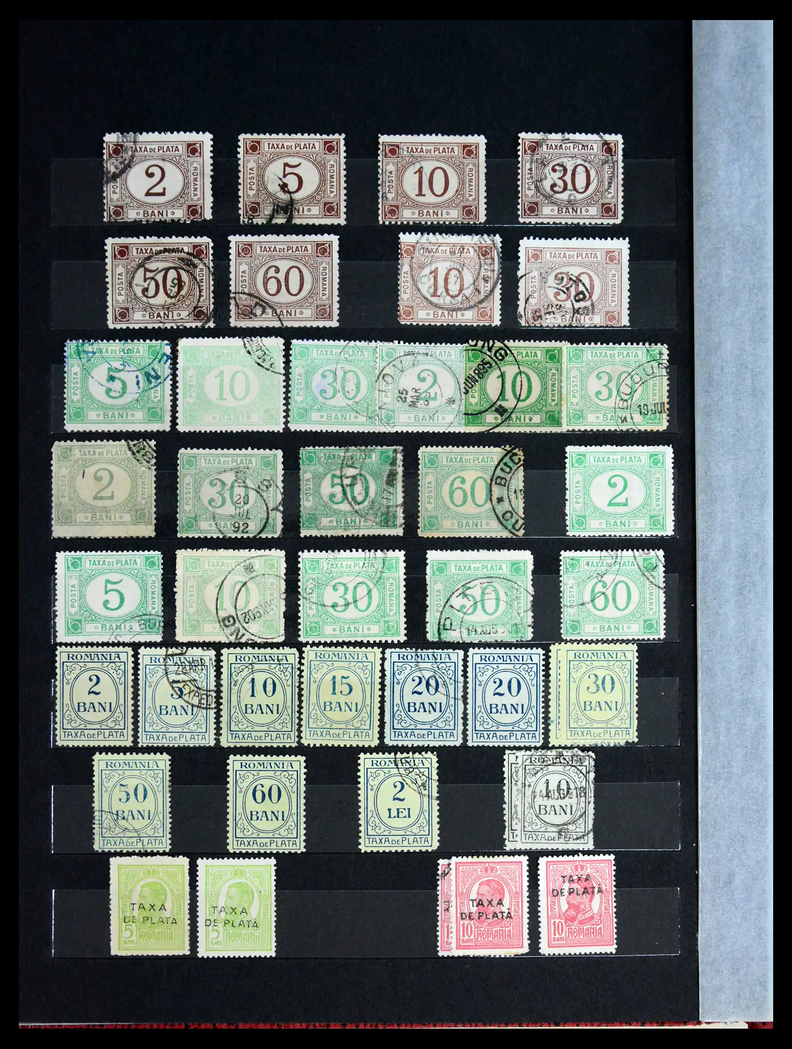 41973 0044 - Postzegelverzameling 41973 Roemenië 1858-1959.