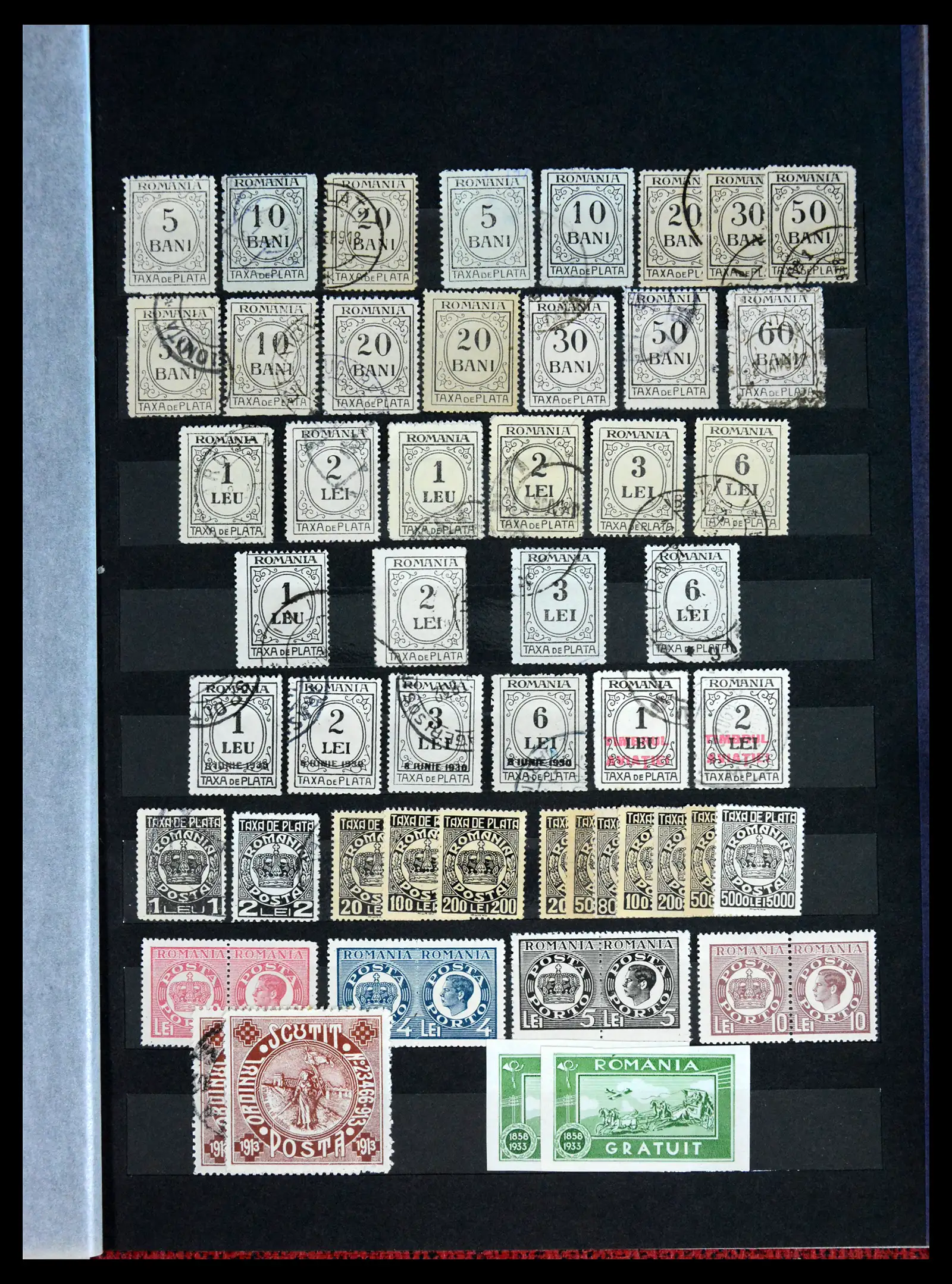 41973 0045 - Postzegelverzameling 41973 Roemenië 1858-1959.