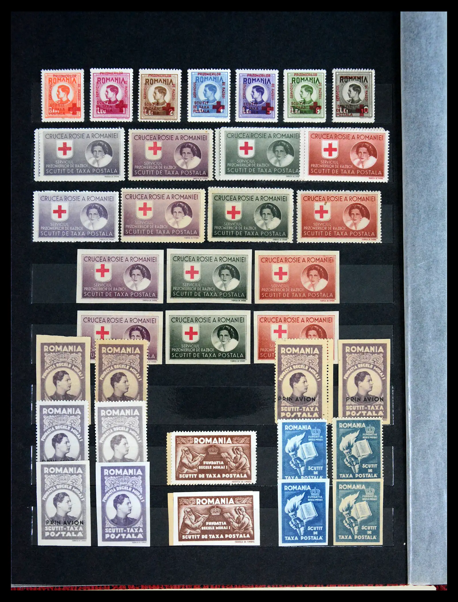 41973 0046 - Postzegelverzameling 41973 Roemenië 1858-1959.