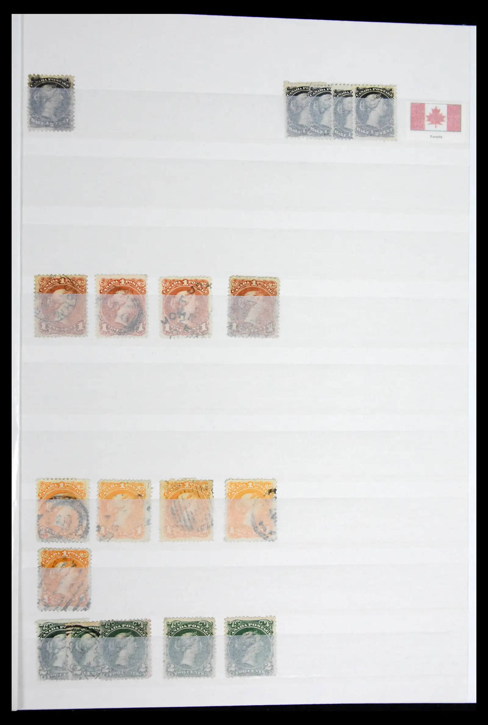 41974 0001 - Stamp collection 41974 Canada and territories 1851-1960.