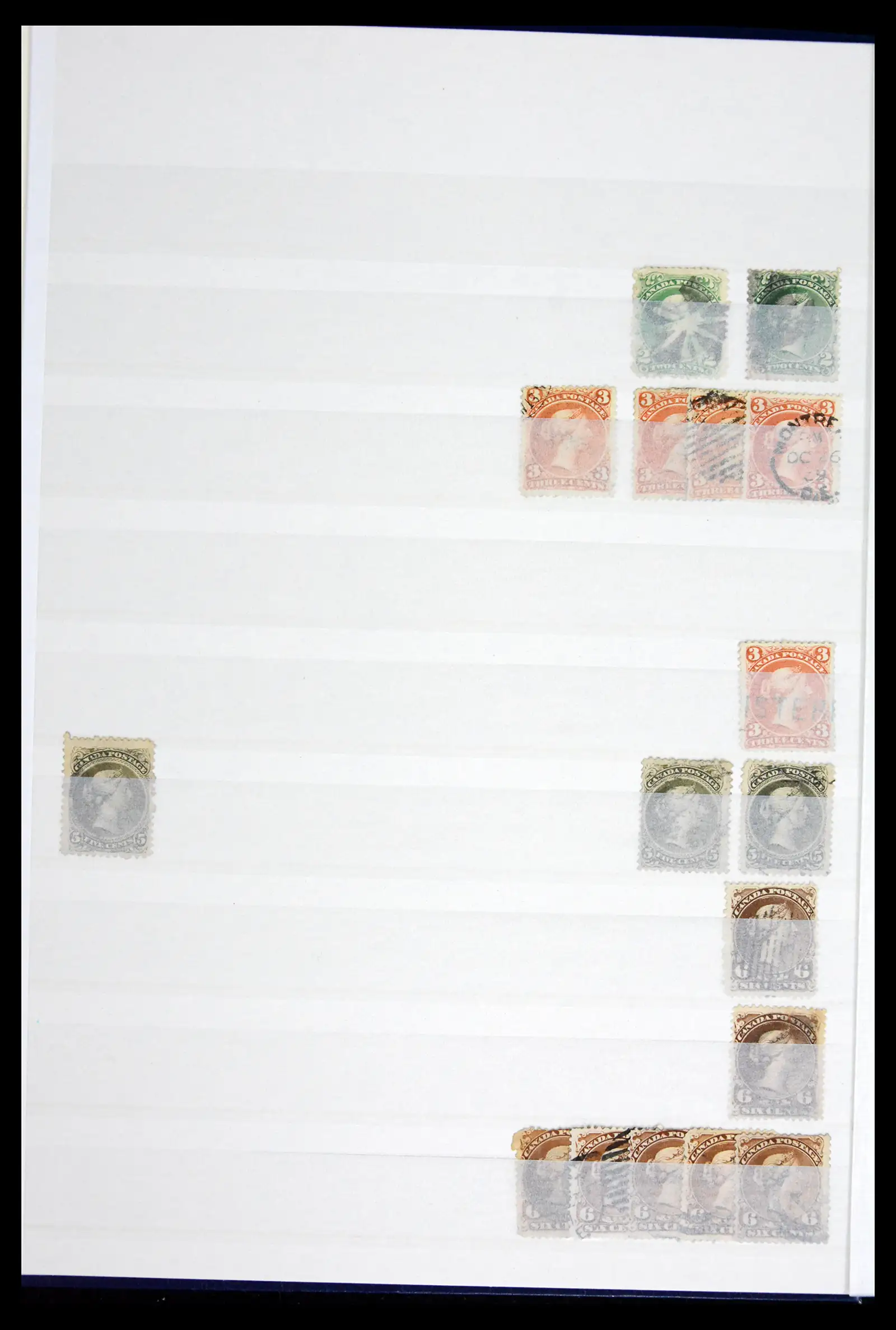41974 0002 - Stamp collection 41974 Canada and territories 1851-1960.