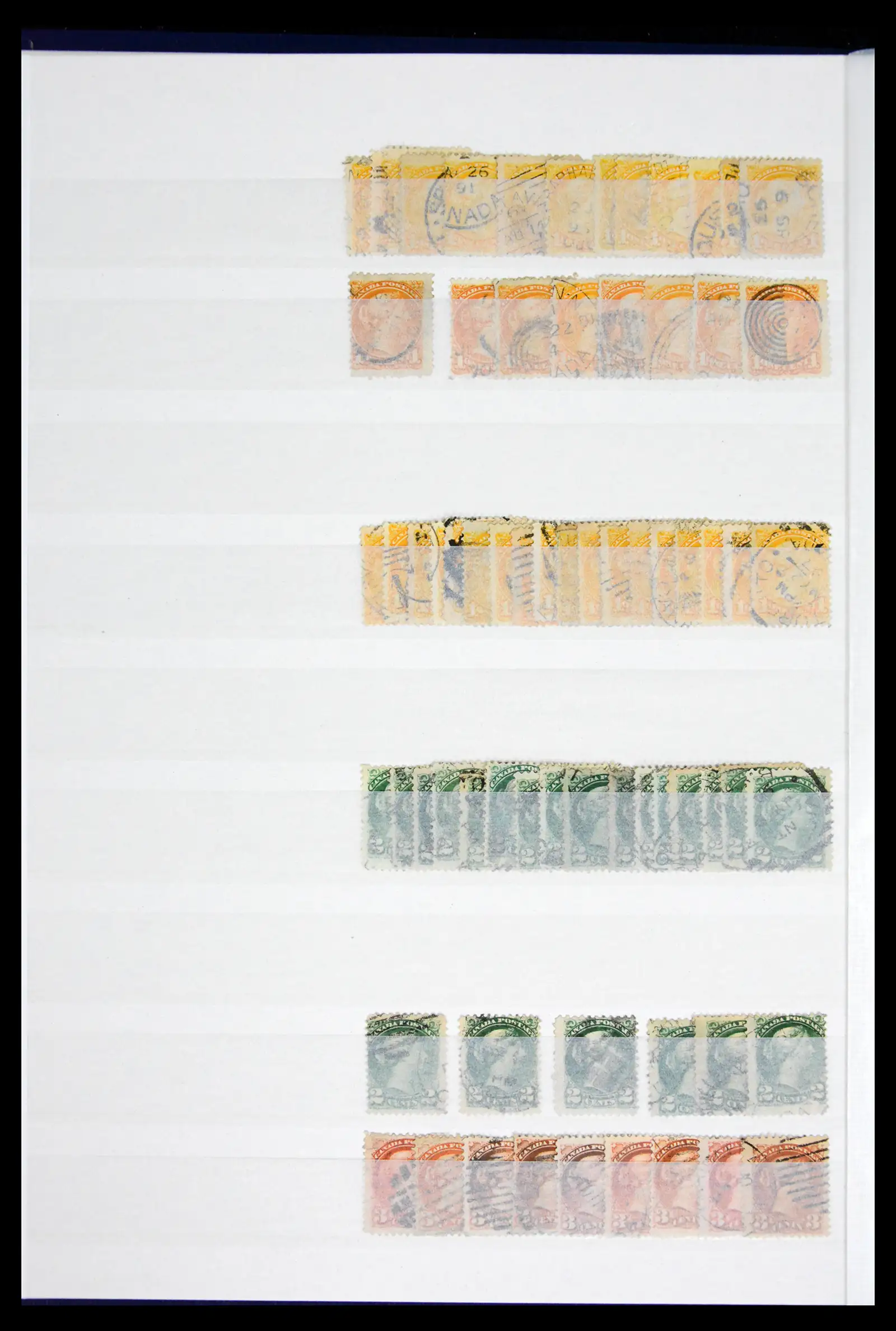 41974 0004 - Stamp collection 41974 Canada and territories 1851-1960.