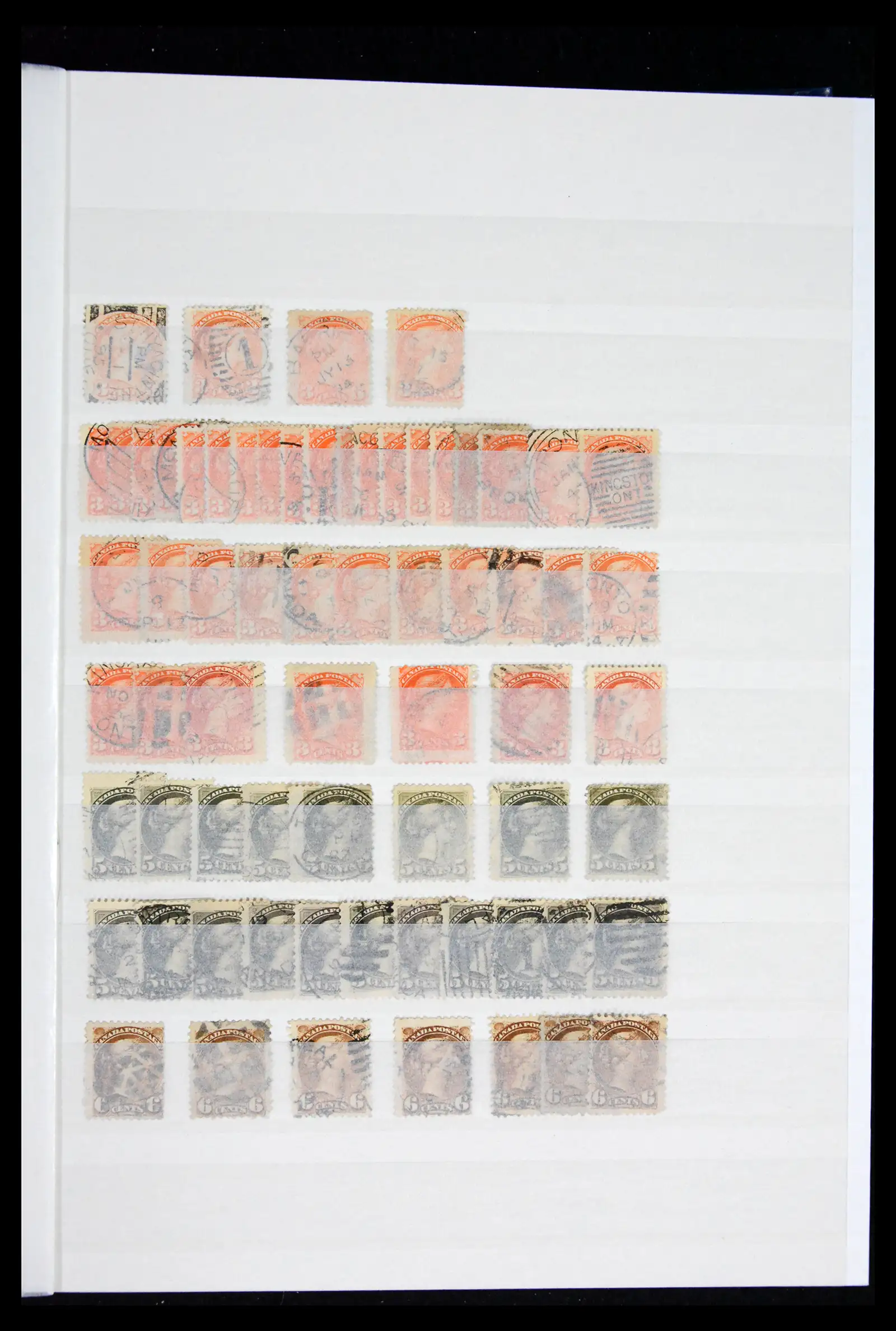 41974 0005 - Stamp collection 41974 Canada and territories 1851-1960.