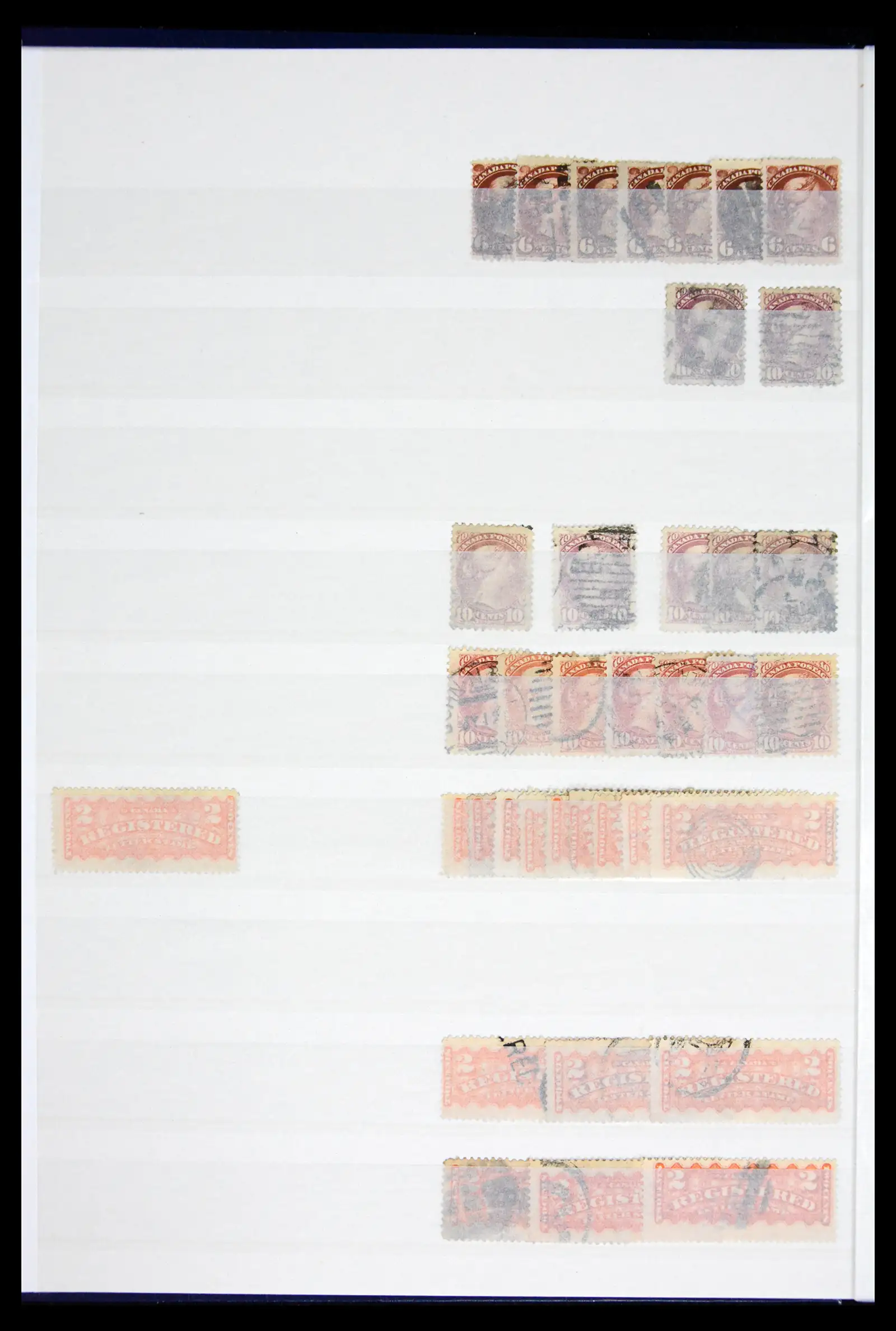 41974 0006 - Stamp collection 41974 Canada and territories 1851-1960.
