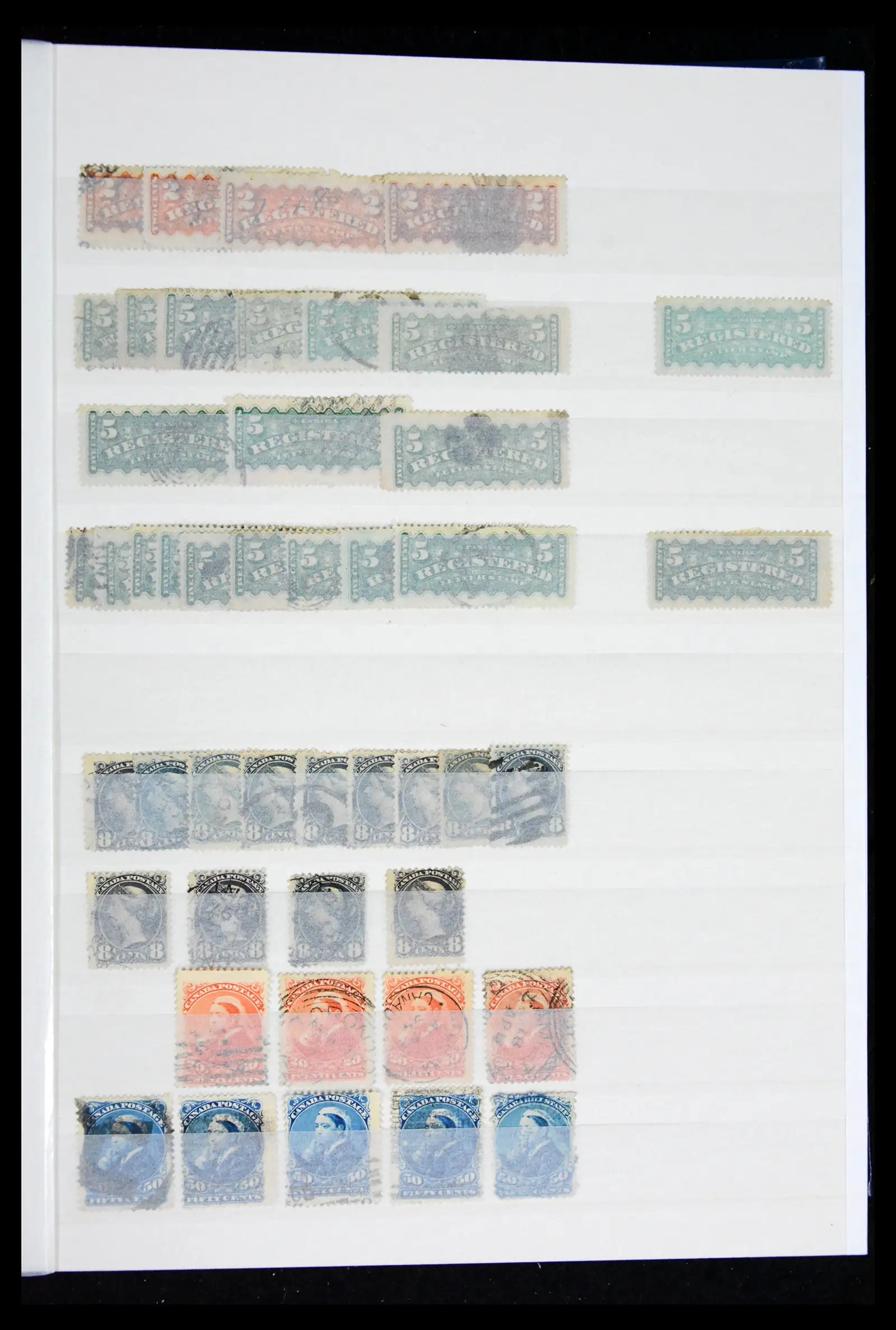 41974 0007 - Stamp collection 41974 Canada and territories 1851-1960.