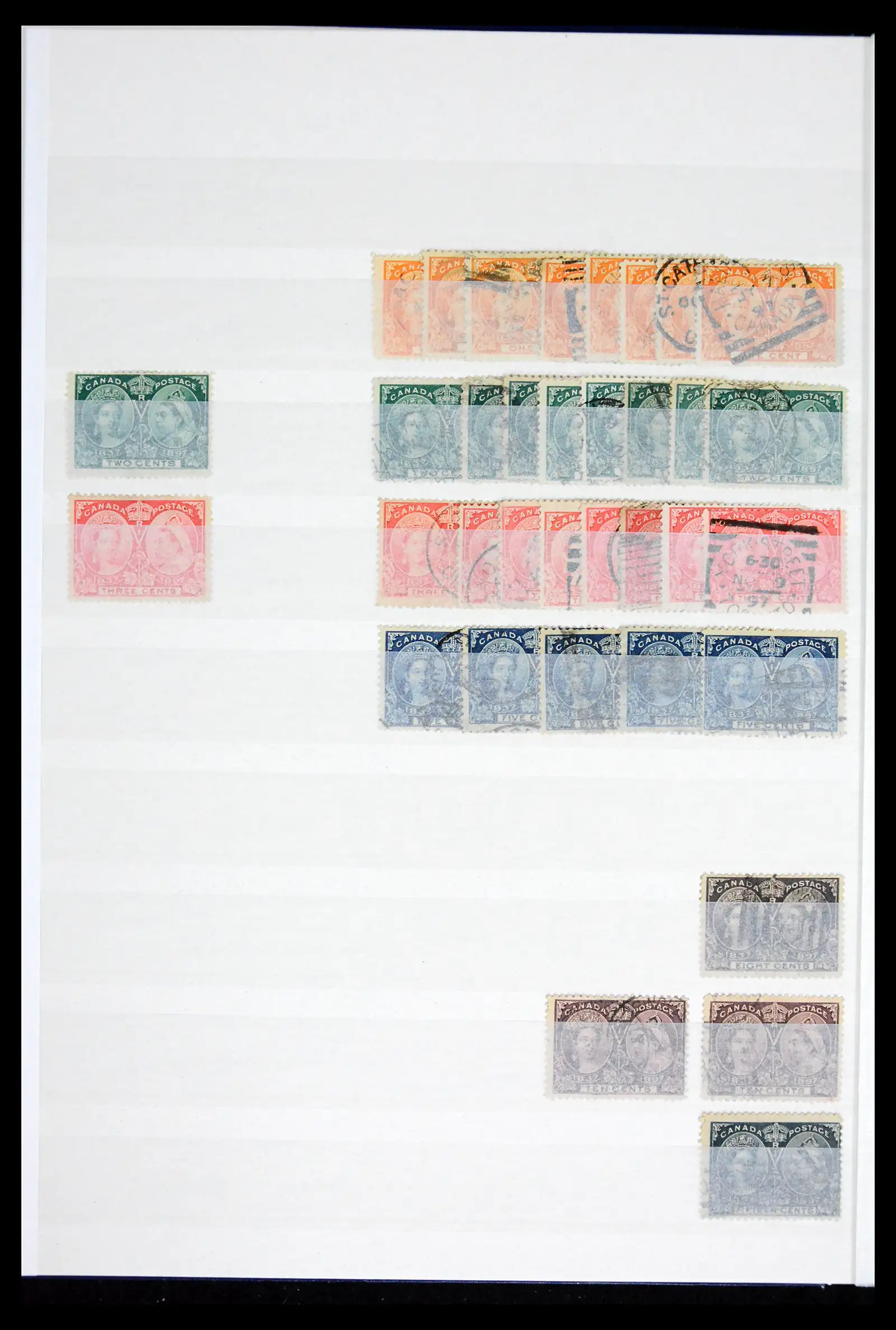 41974 0008 - Stamp collection 41974 Canada and territories 1851-1960.