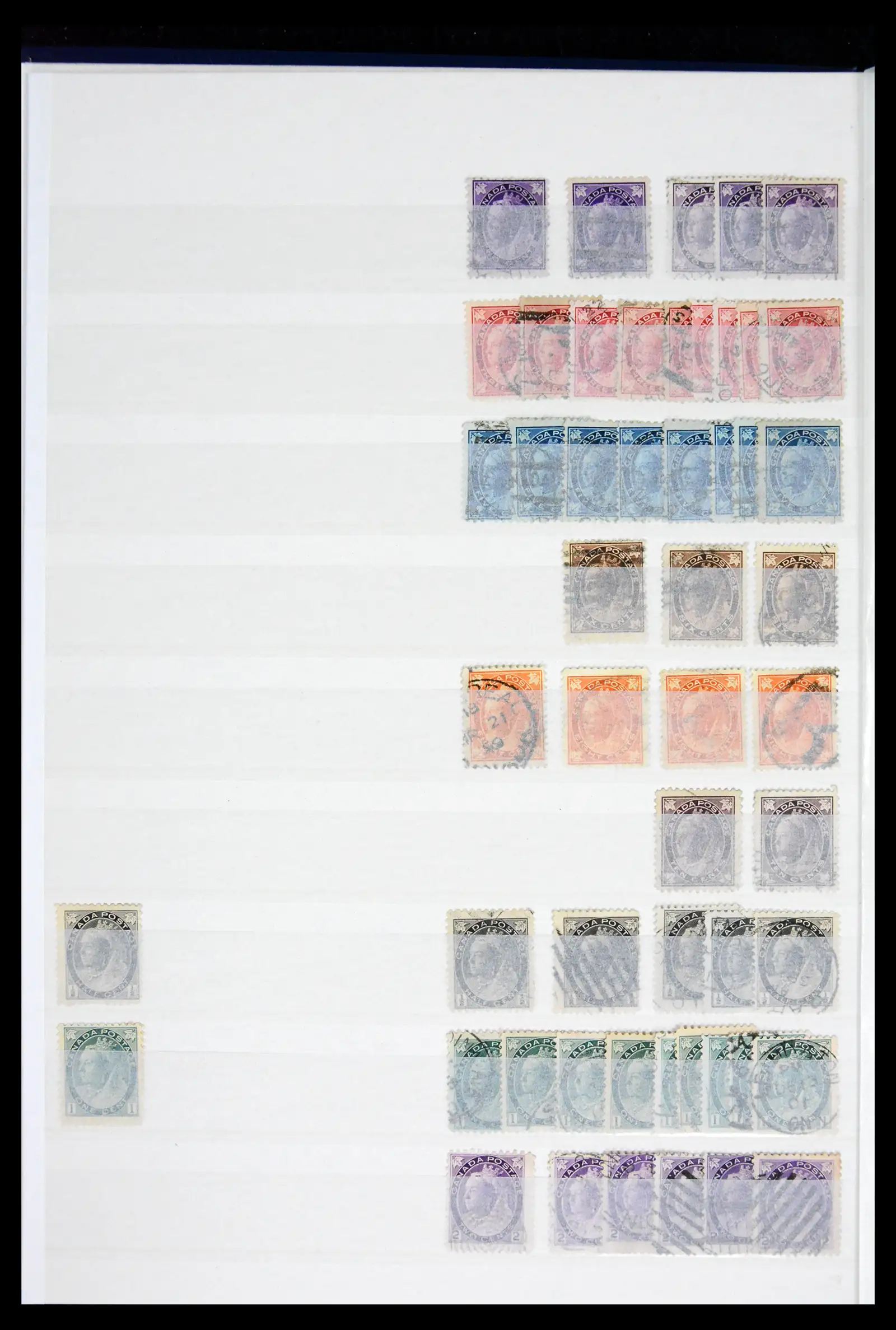 41974 0010 - Stamp collection 41974 Canada and territories 1851-1960.