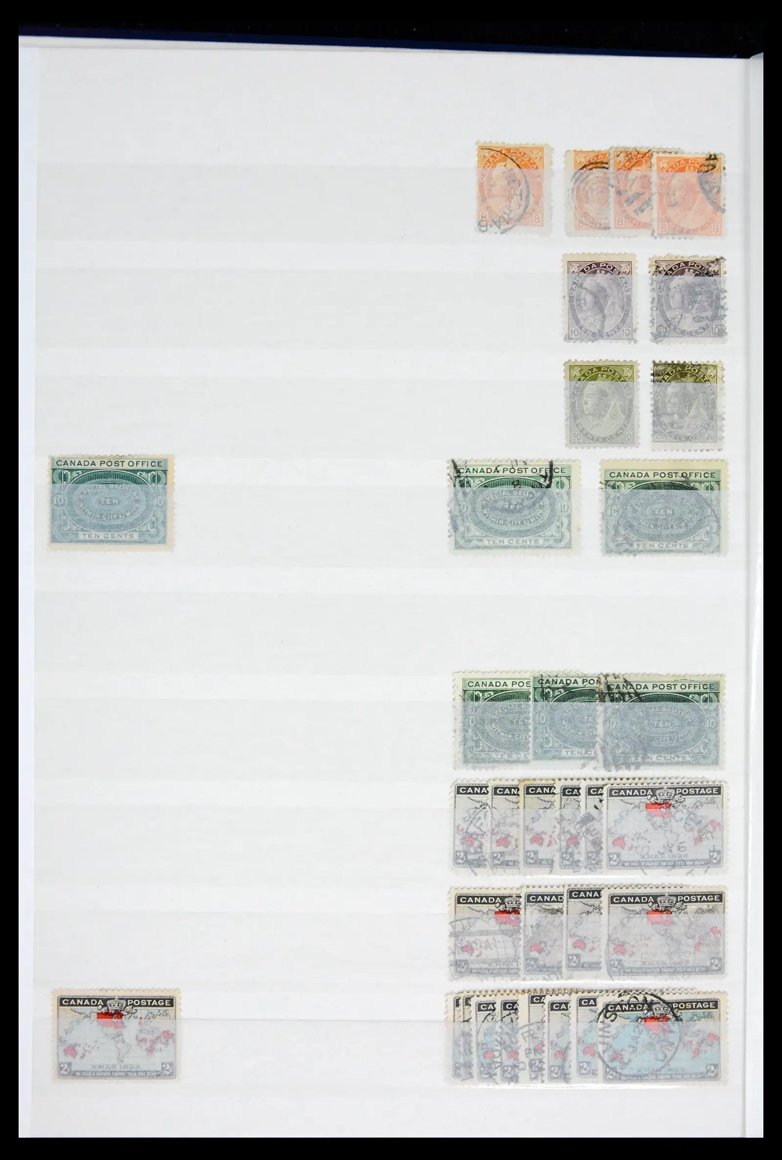 41974 0012 - Stamp collection 41974 Canada and territories 1851-1960.