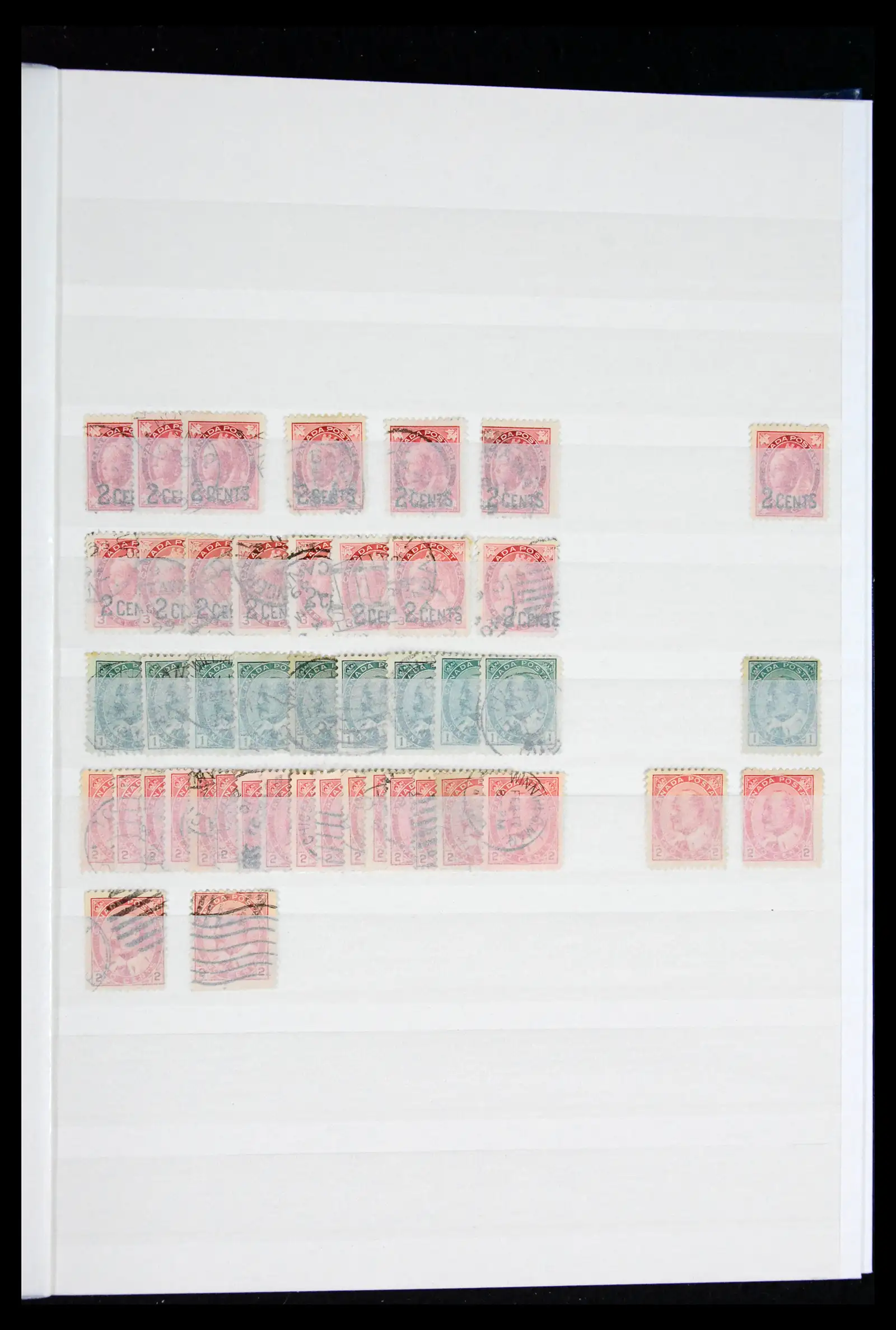 41974 0013 - Stamp collection 41974 Canada and territories 1851-1960.