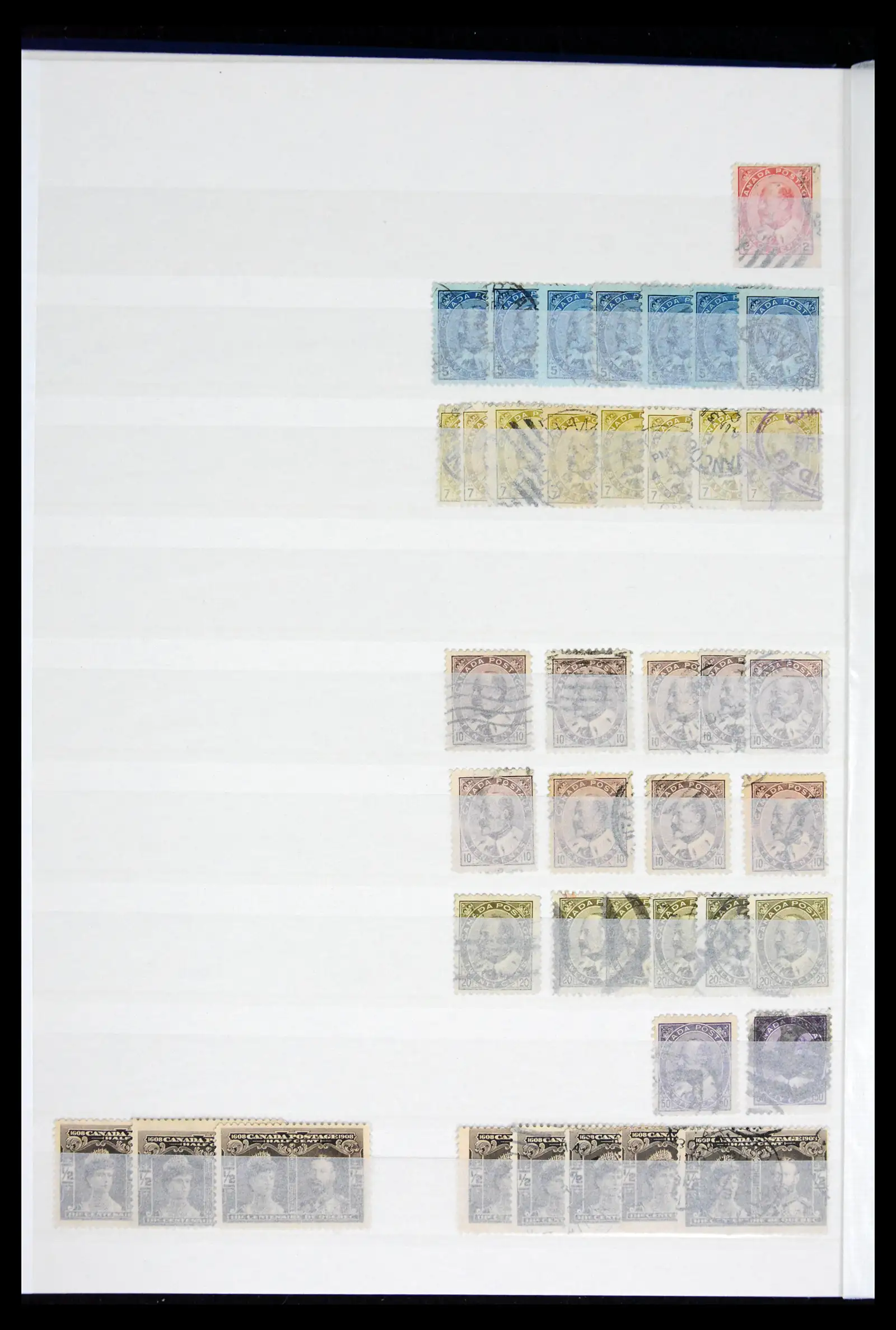 41974 0014 - Stamp collection 41974 Canada and territories 1851-1960.