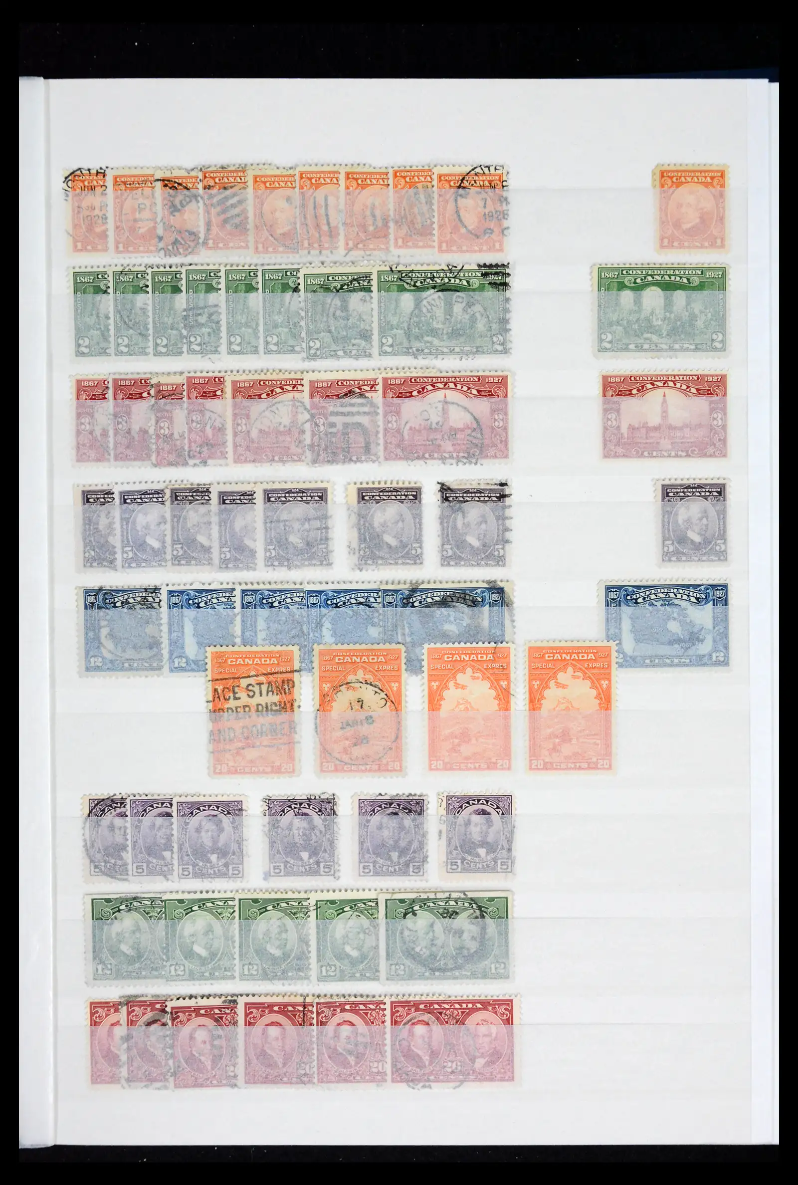 41974 0025 - Stamp collection 41974 Canada and territories 1851-1960.