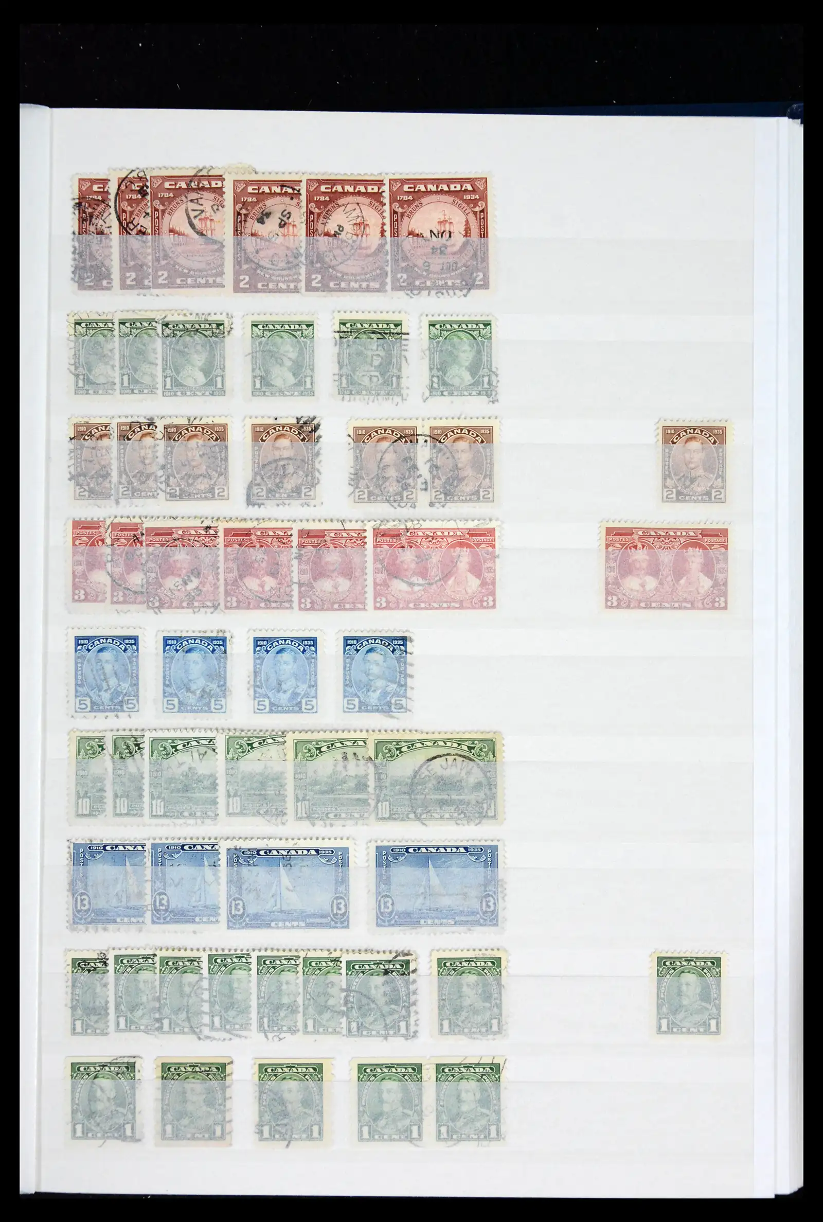 41974 0039 - Stamp collection 41974 Canada and territories 1851-1960.