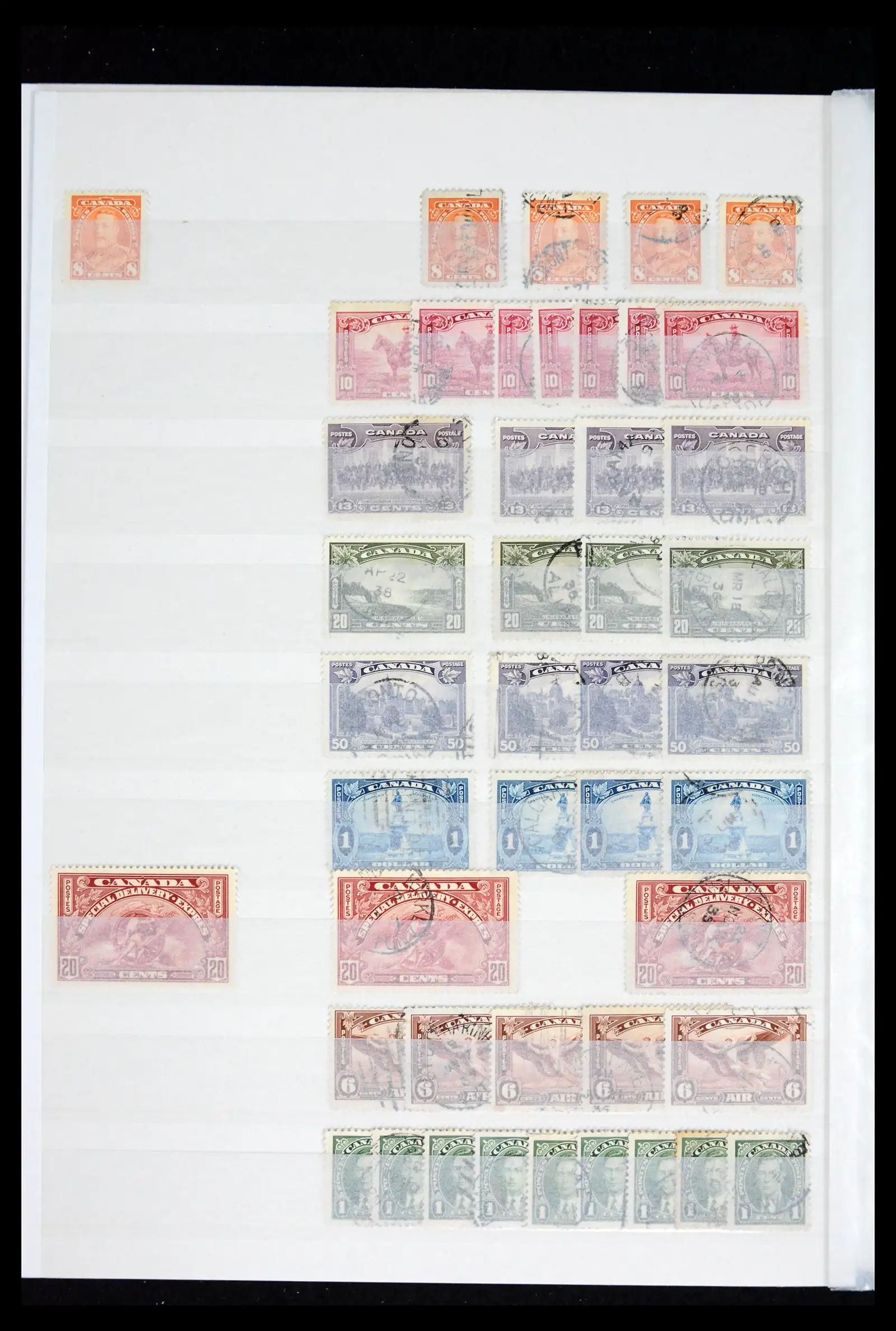 41974 0042 - Stamp collection 41974 Canada and territories 1851-1960.