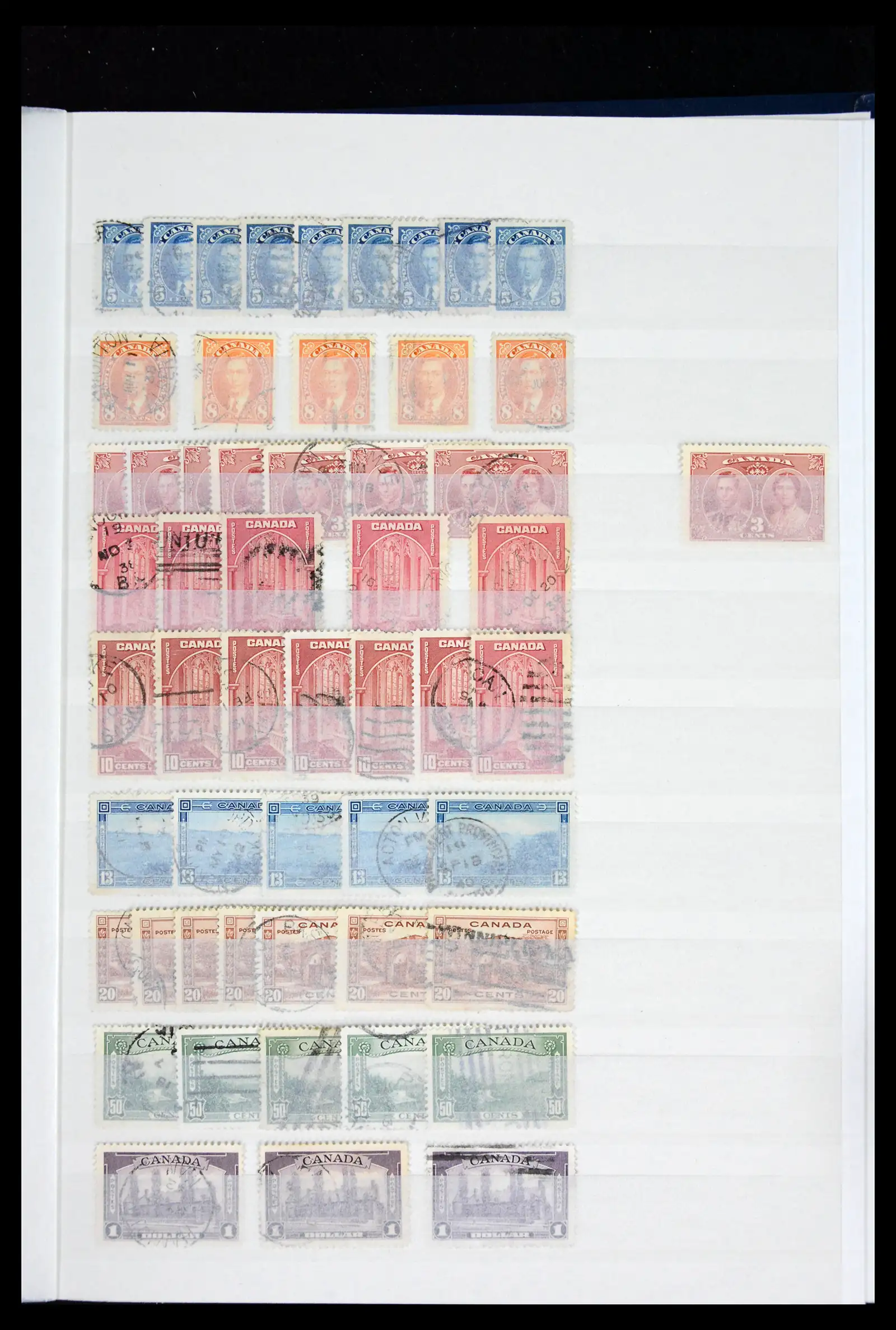 41974 0045 - Stamp collection 41974 Canada and territories 1851-1960.
