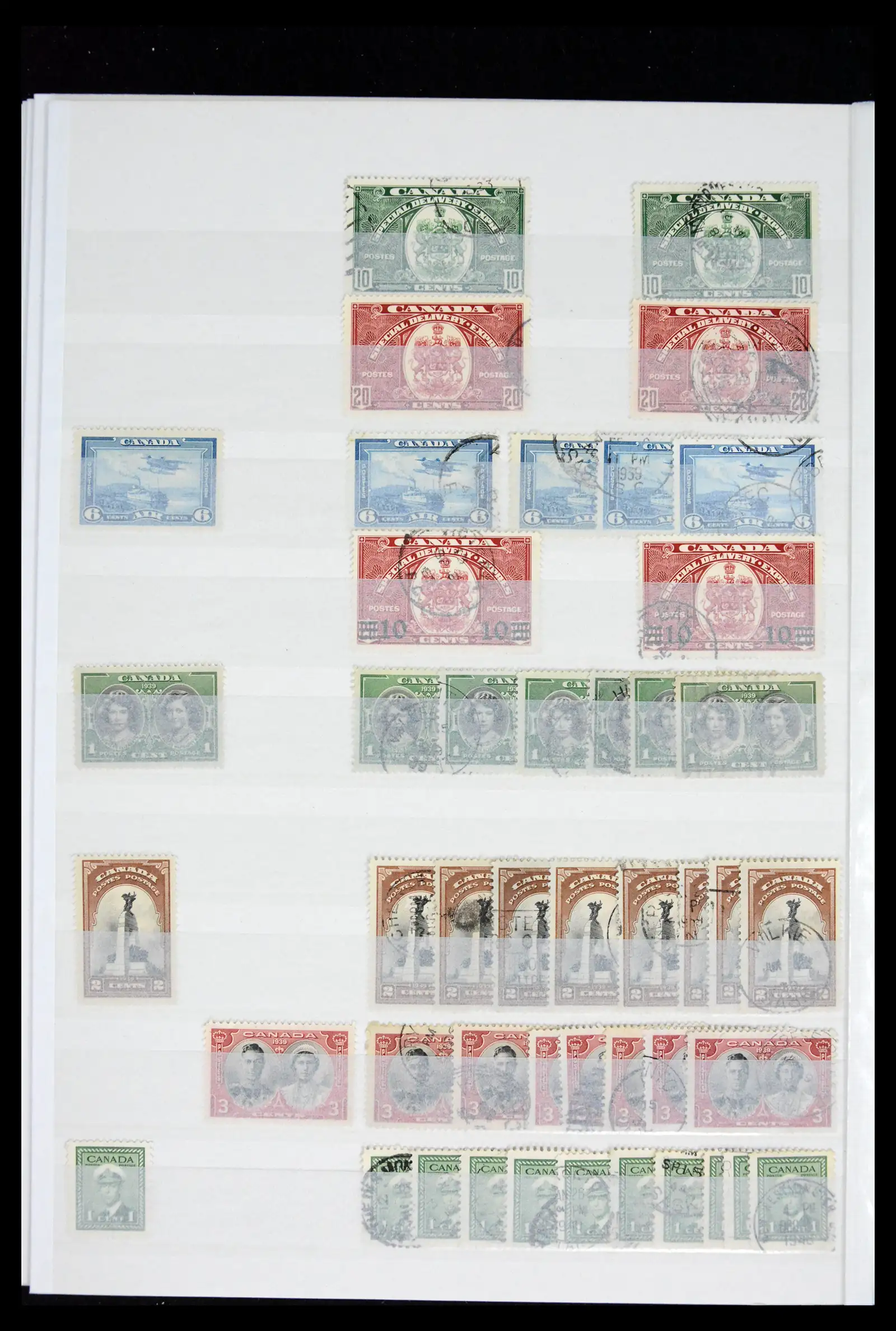 41974 0046 - Stamp collection 41974 Canada and territories 1851-1960.