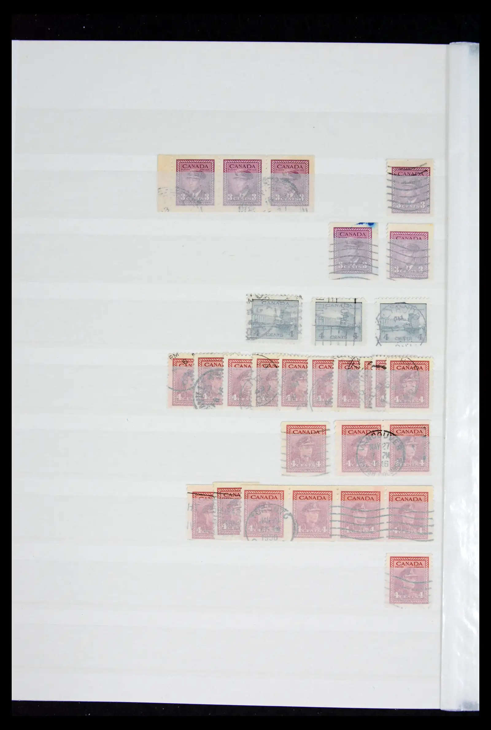 41974 0050 - Stamp collection 41974 Canada and territories 1851-1960.