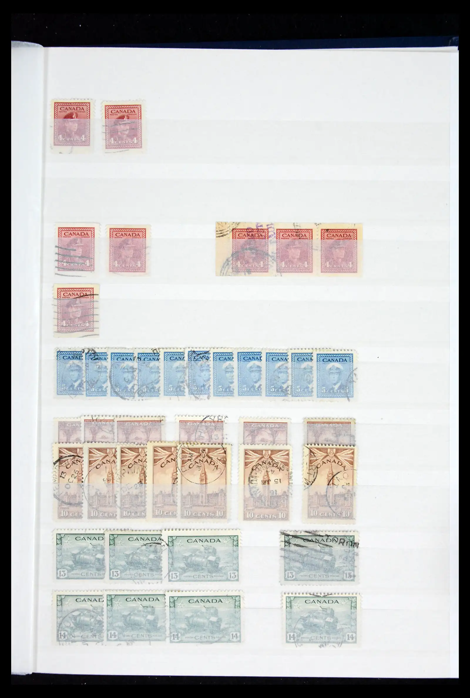 41974 0051 - Stamp collection 41974 Canada and territories 1851-1960.