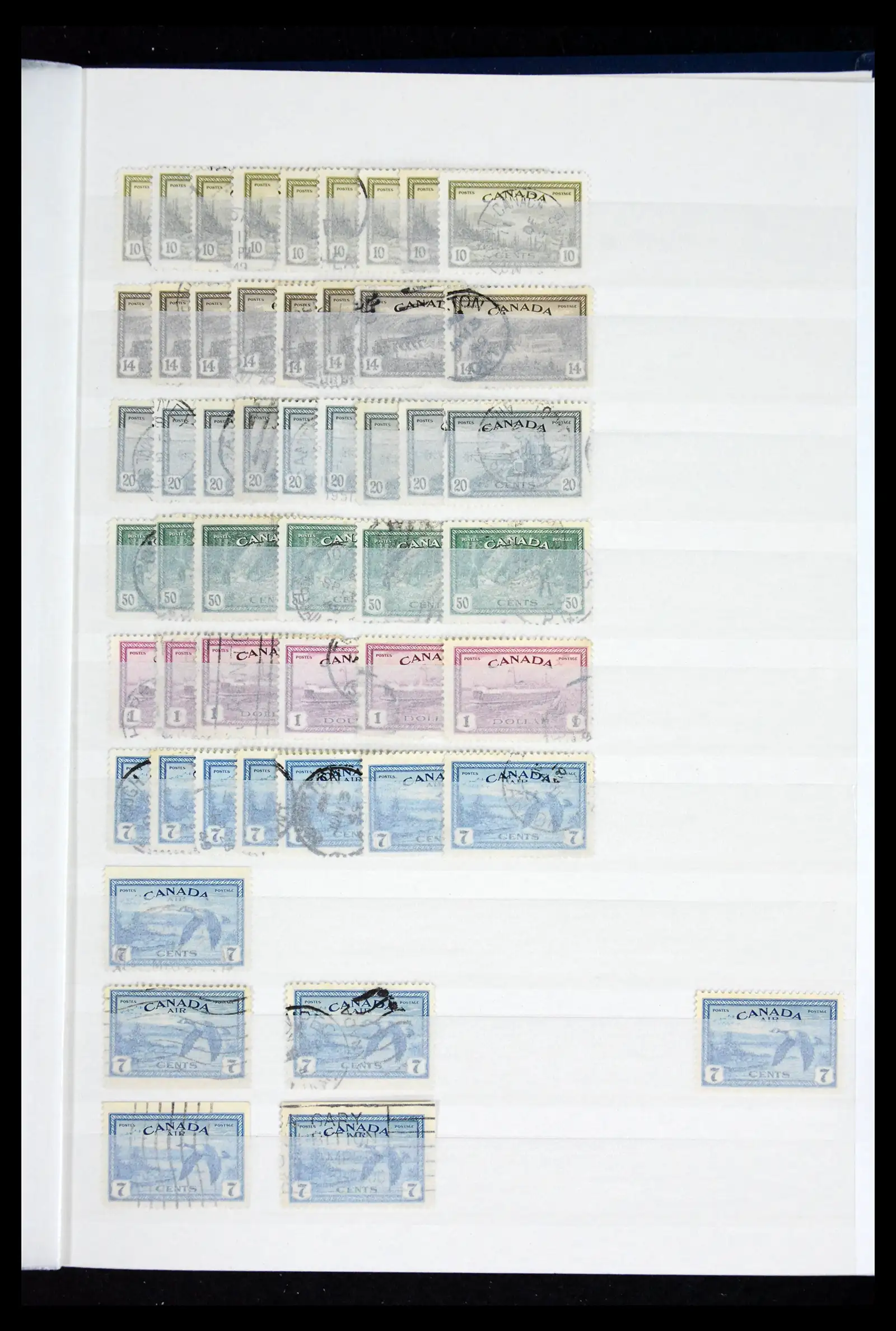 41974 0053 - Stamp collection 41974 Canada and territories 1851-1960.