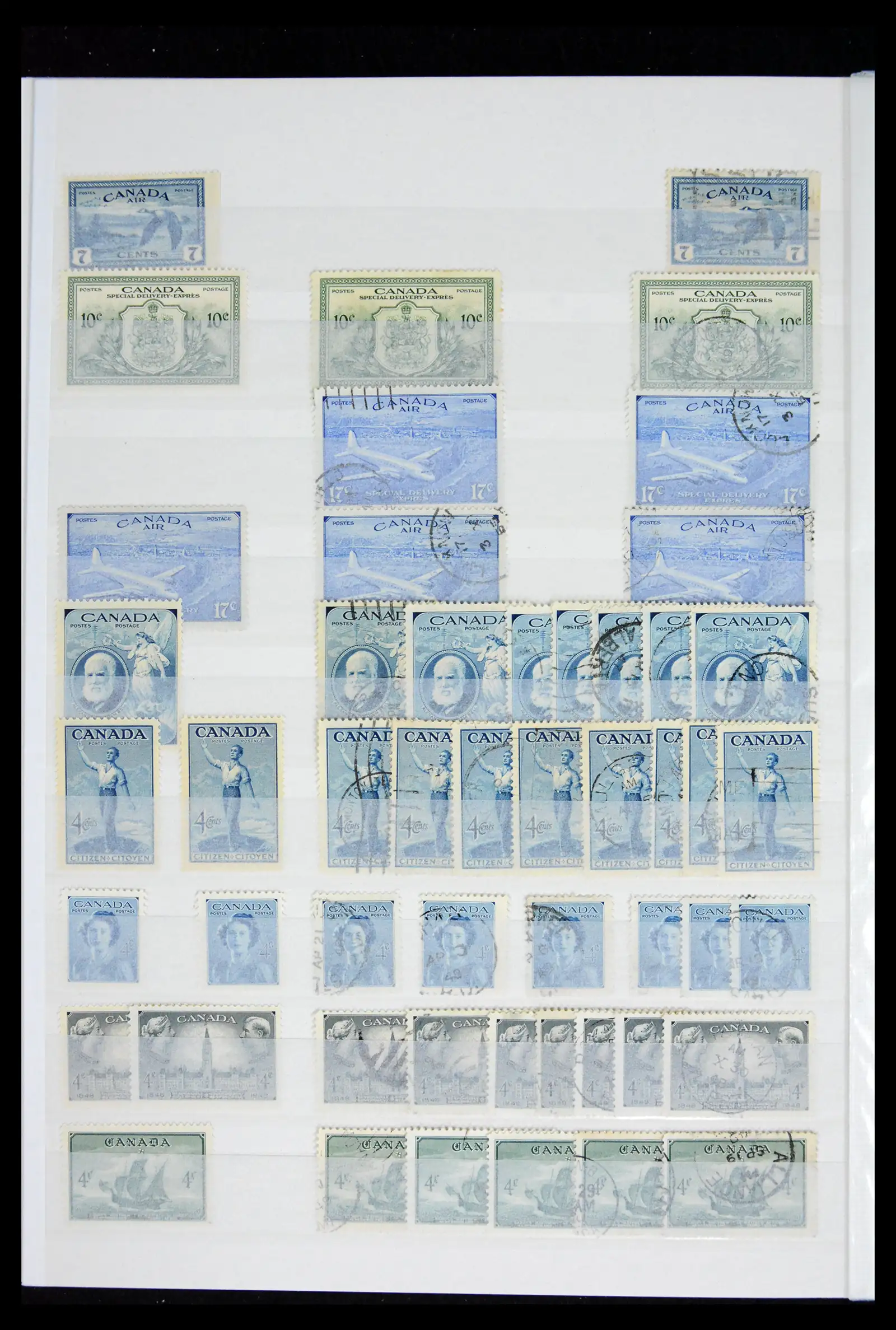 41974 0054 - Stamp collection 41974 Canada and territories 1851-1960.
