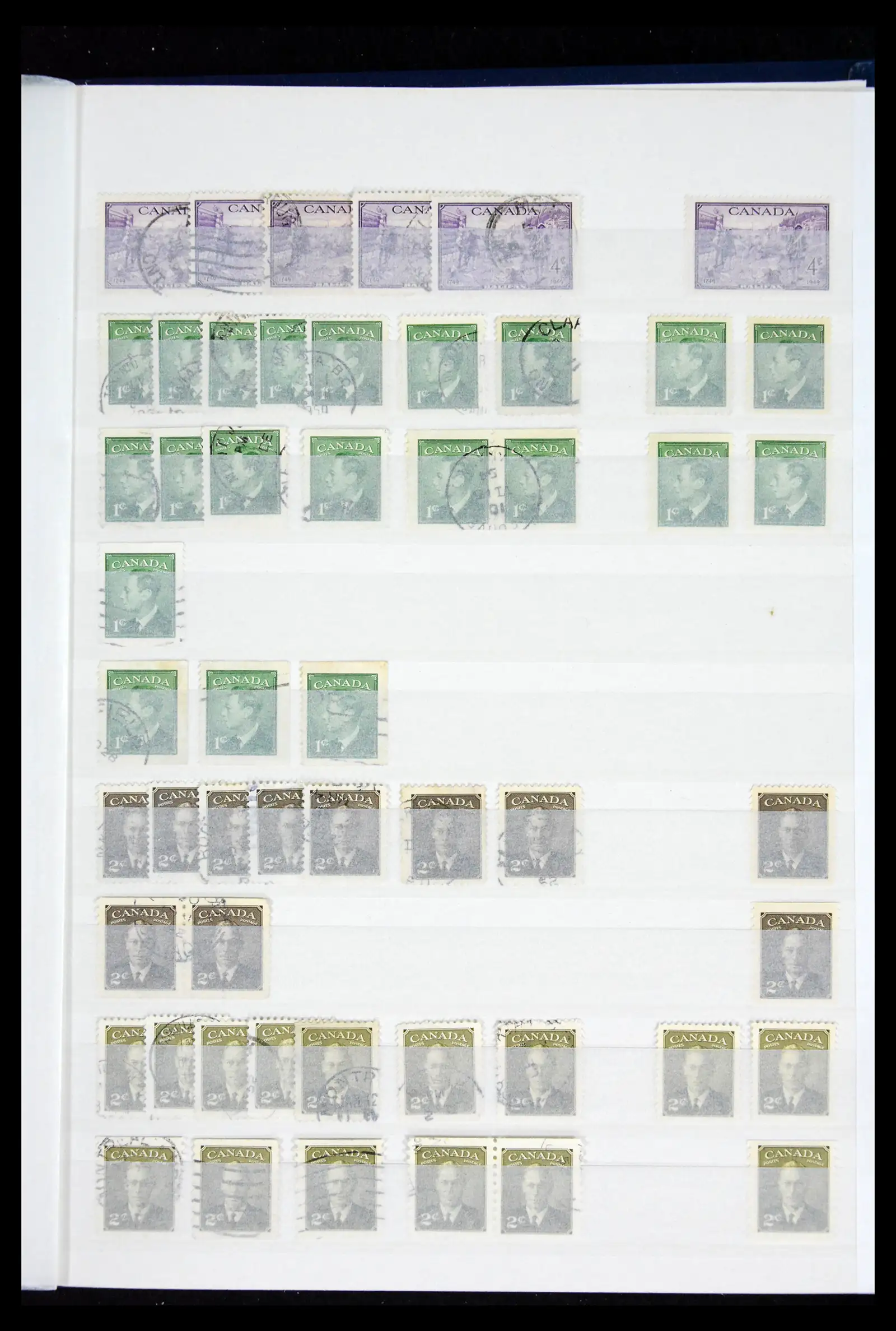 41974 0055 - Stamp collection 41974 Canada and territories 1851-1960.