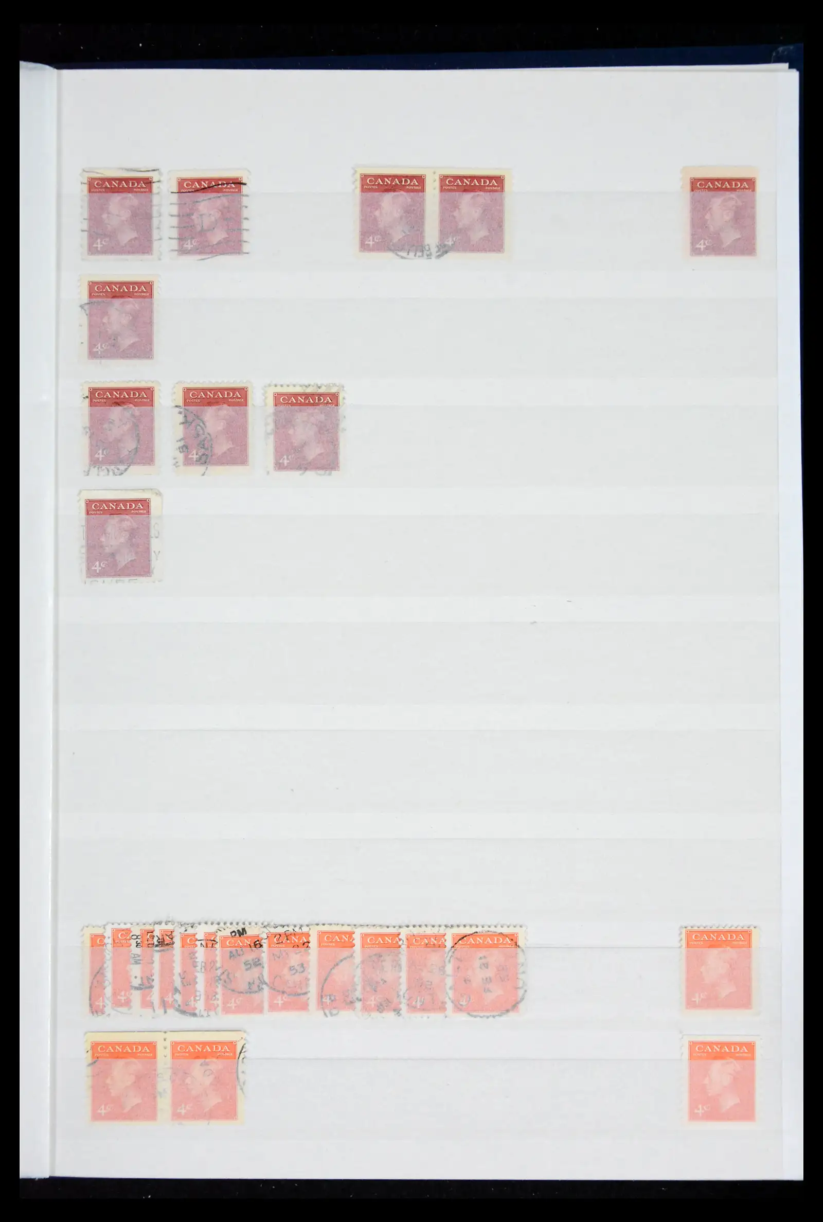 41974 0057 - Stamp collection 41974 Canada and territories 1851-1960.